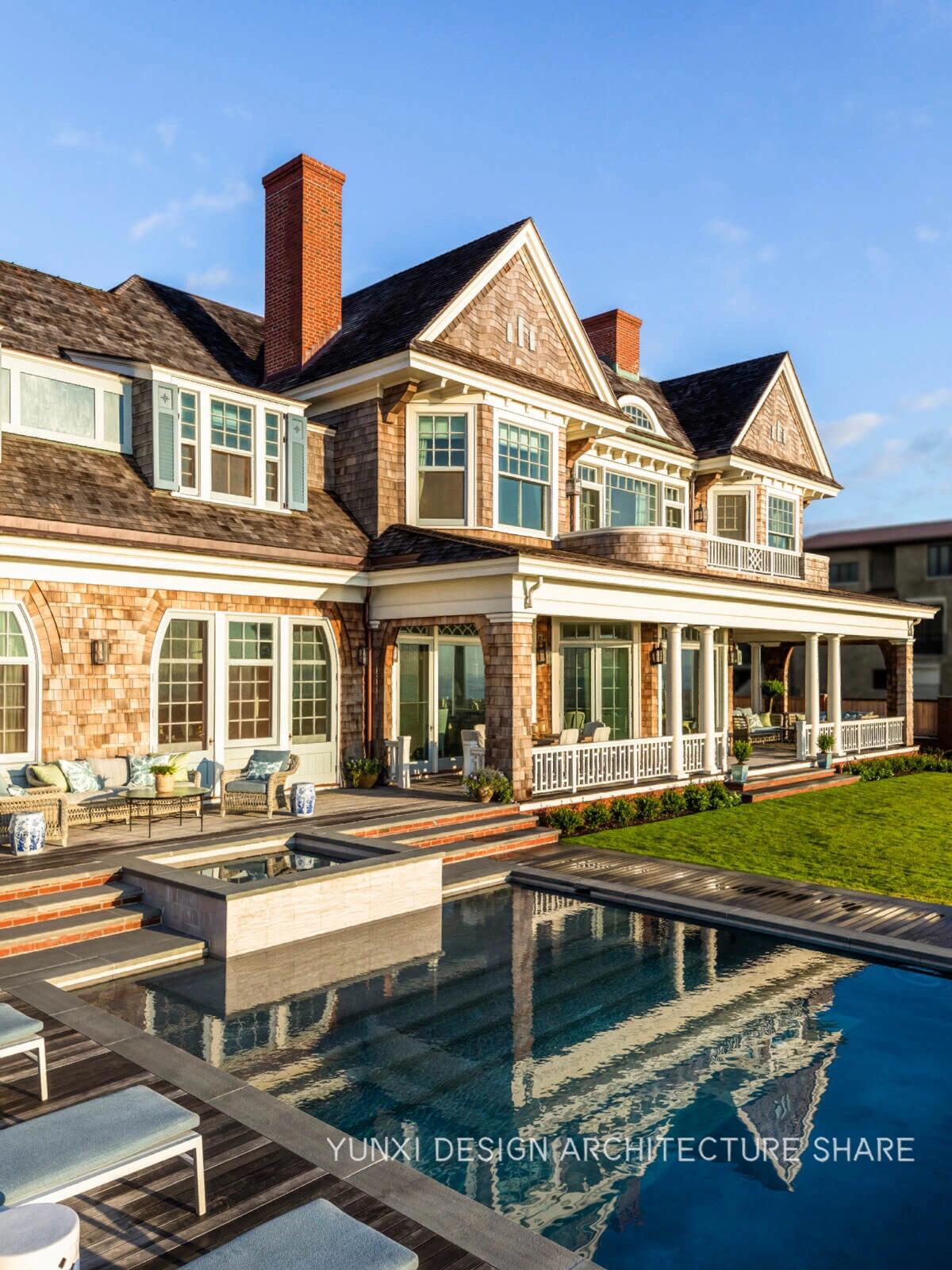 复古优雅的美式风别墅,浪漫又贵气