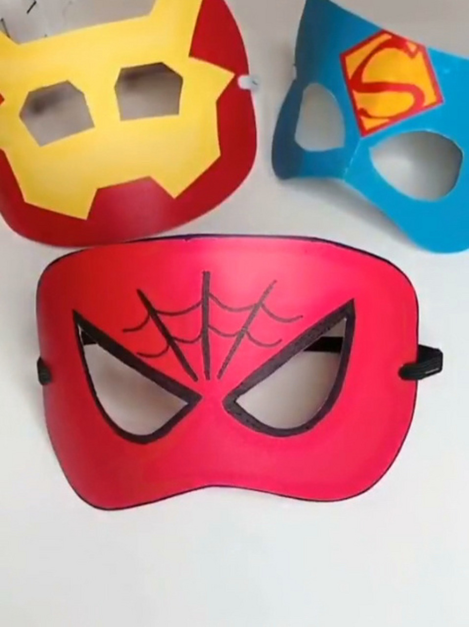 手工面具91 特别简单的面具,给宝宝动手制作一个吧