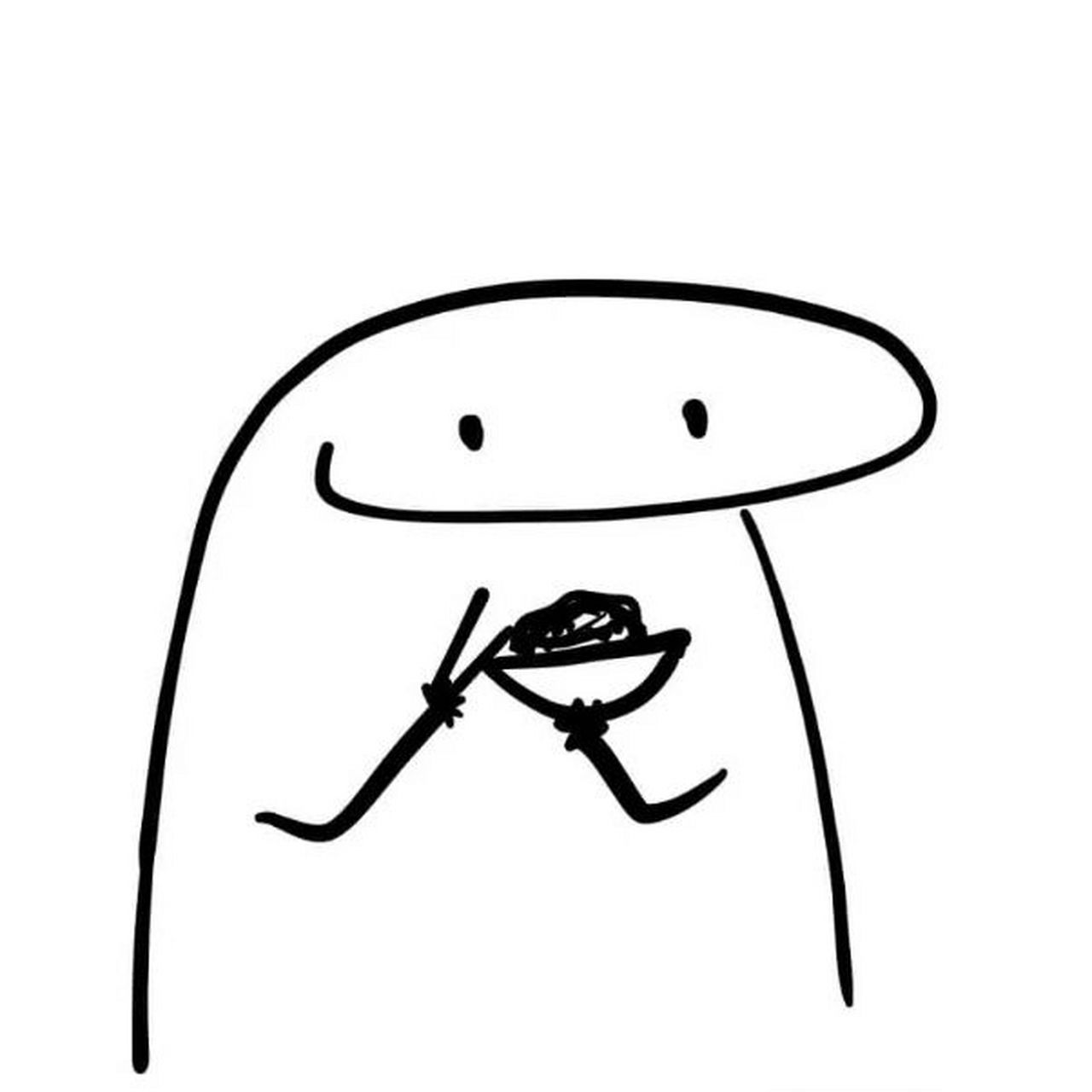 可可爱爱简笔画沙雕头像【第一弹】 沙雕简笔画头像 一天不整活浑身