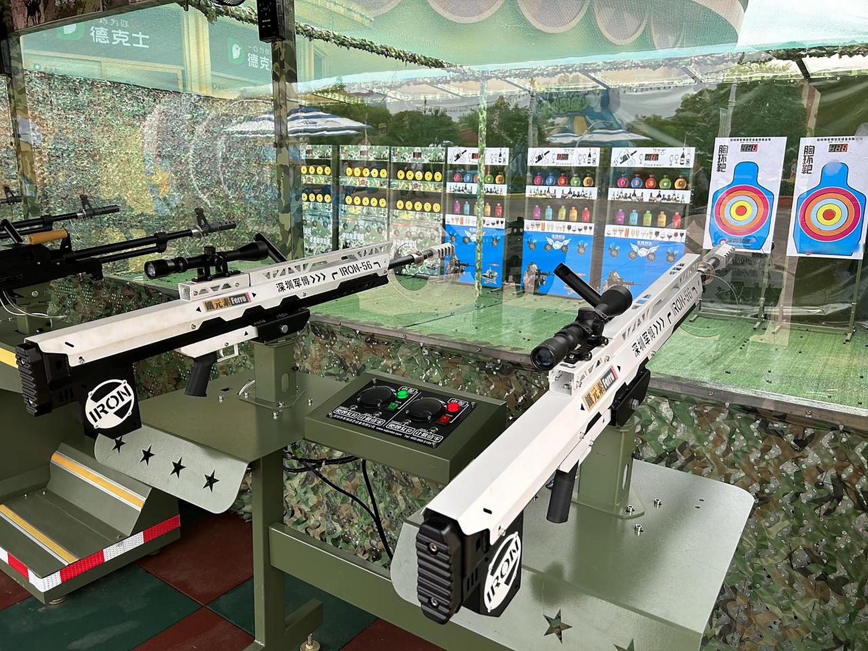 长沙方特东方神话枪林弹雨气炮枪射击场地址:湖南省长沙市宁乡市岳宁