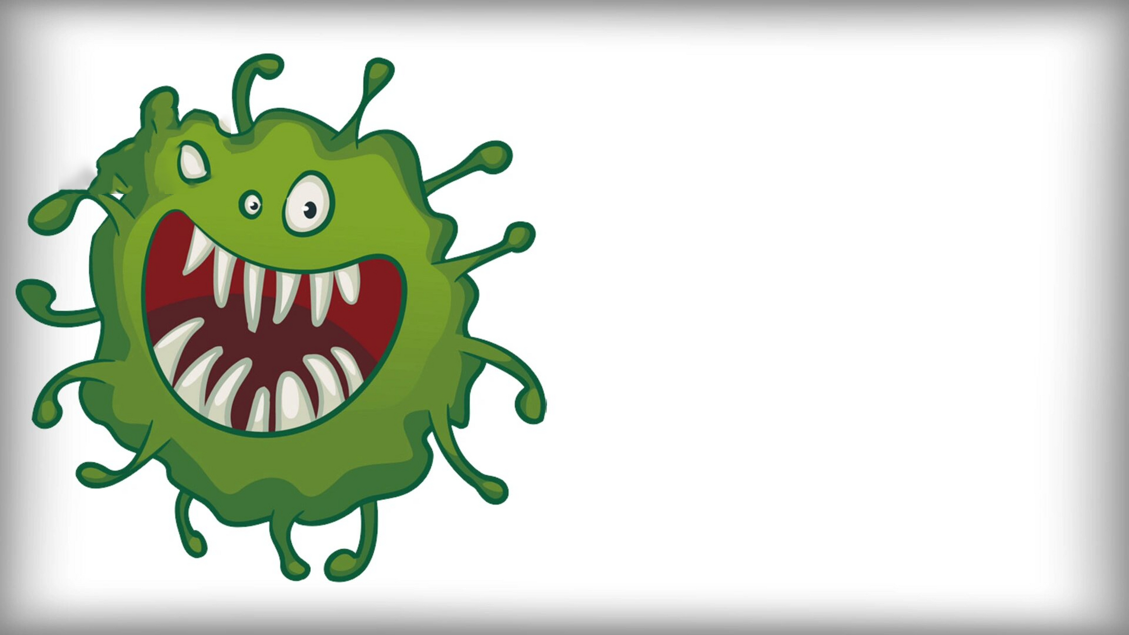 自制ppt背景图‖简约‖病毒 是谁躲过了这轮病毒攻击呢 反正不是我