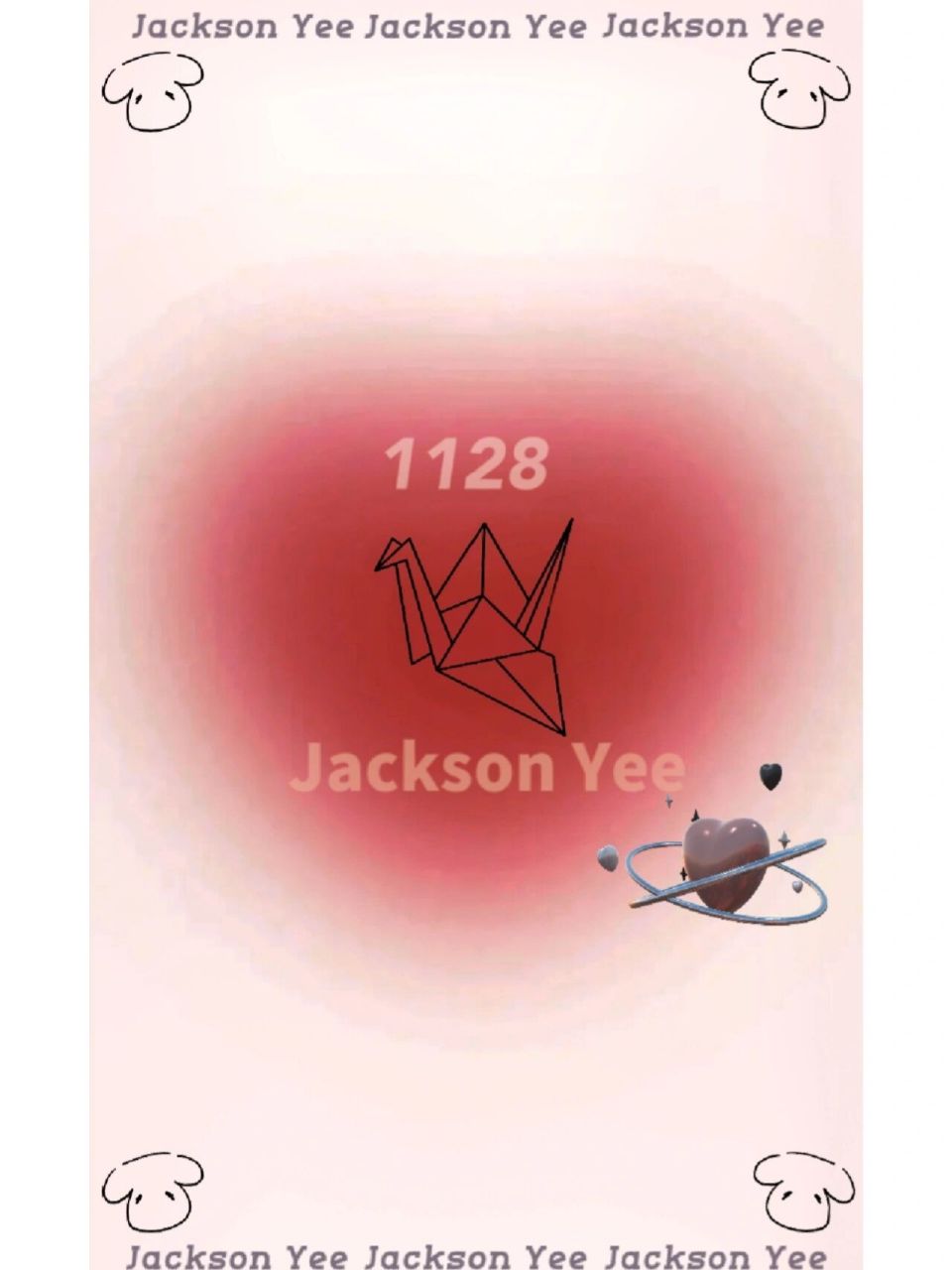 易烊千玺自印小卡背面 壁纸 千玺的自印小卡背面图哦