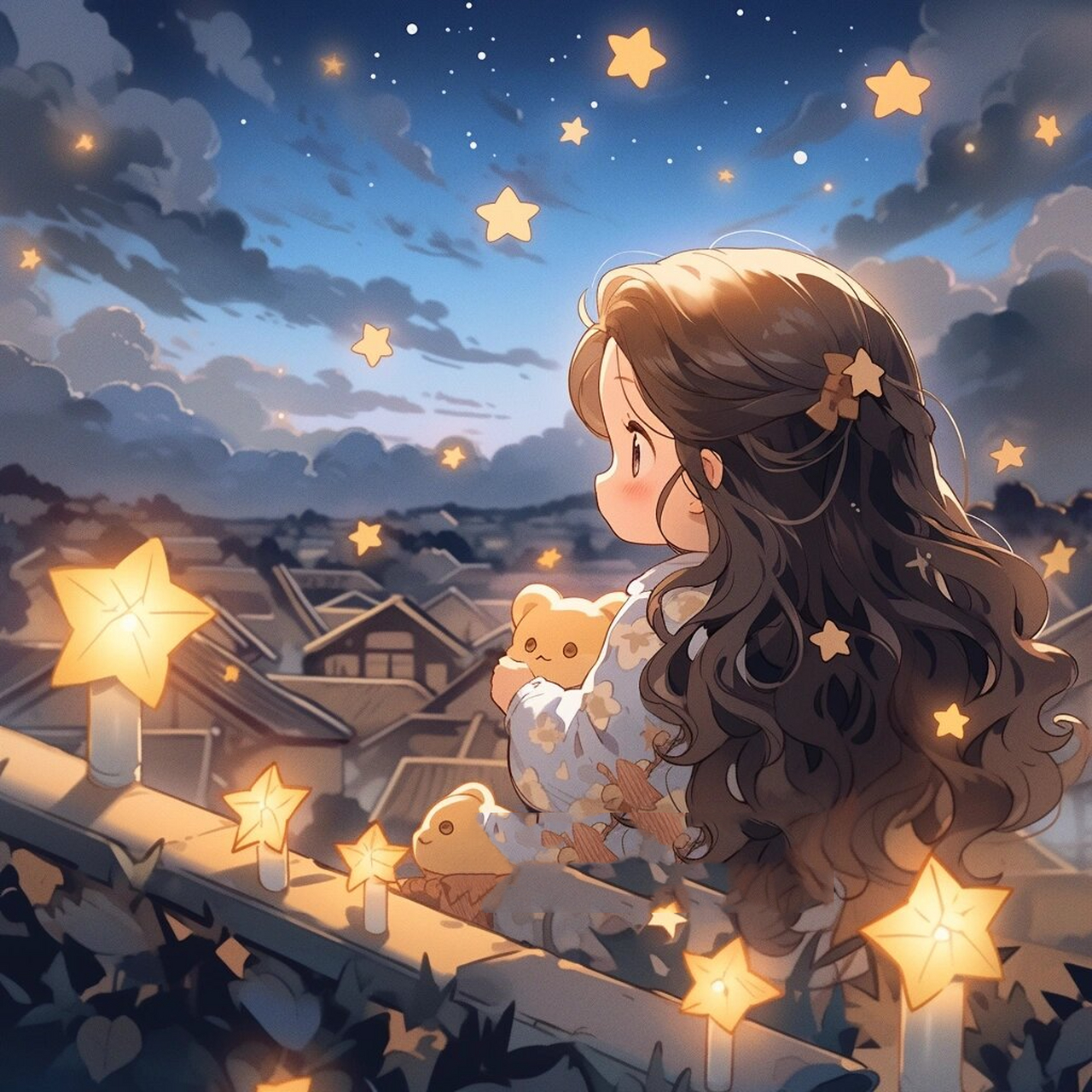 女生头像|星空下的追逐者✨✨✨✨