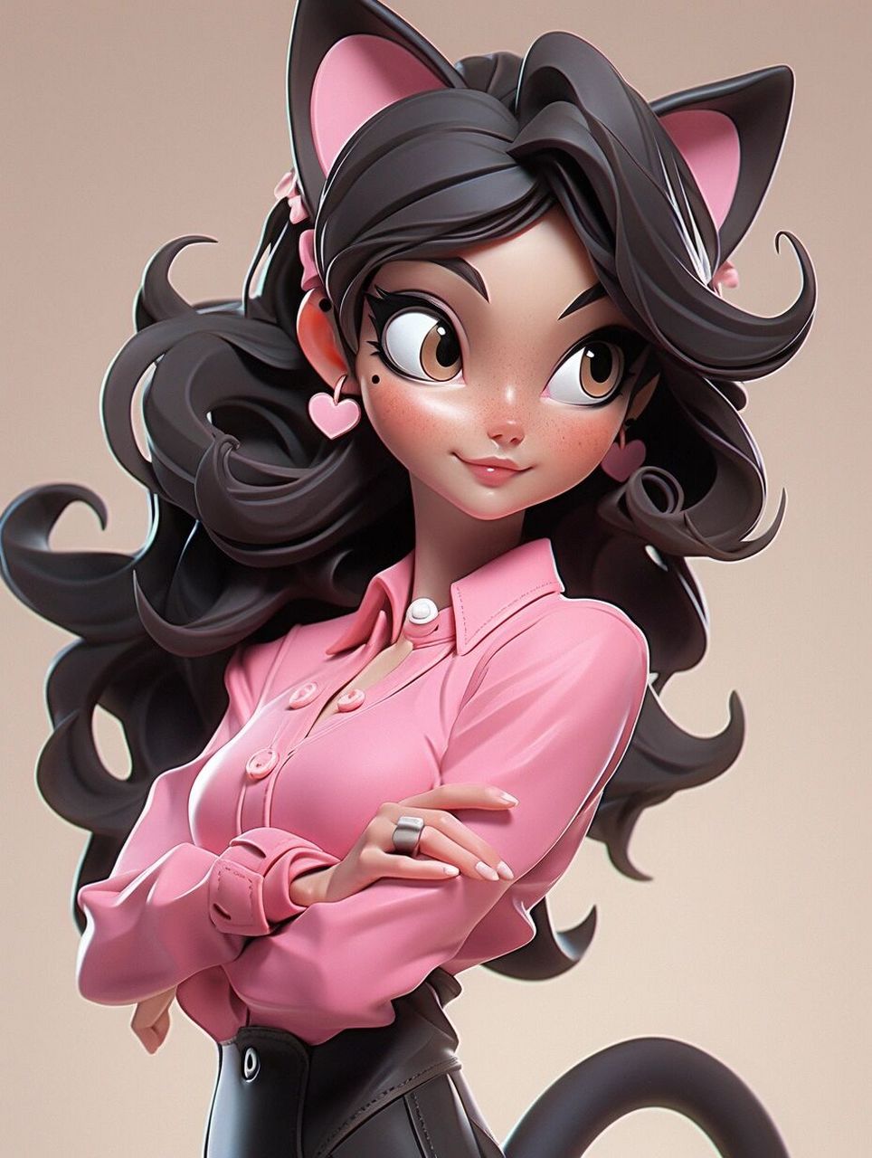 御姐范的猫女!