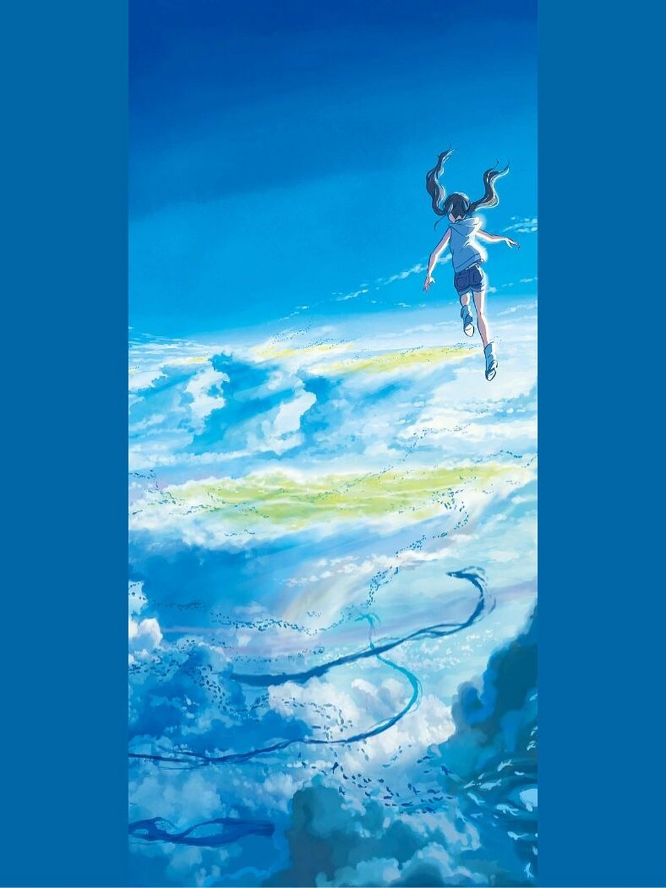 唯美壁纸分享,天气之子 天气之子的壁纸,新海城的画风一直很适合当