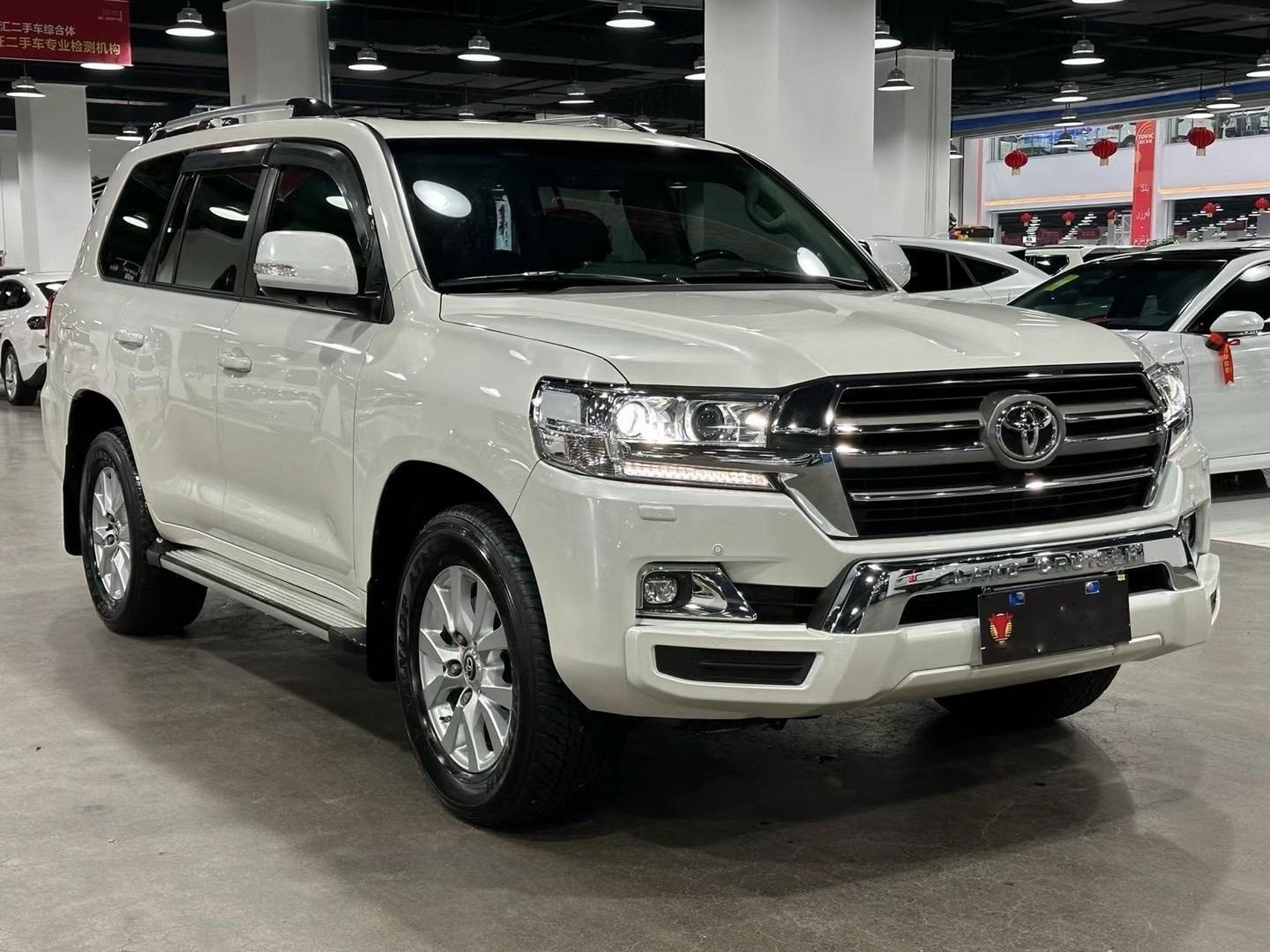 5tt 2020年柴油酷路泽4500 v8 d4d 一手 全车原版  kdss地盘 8气囊