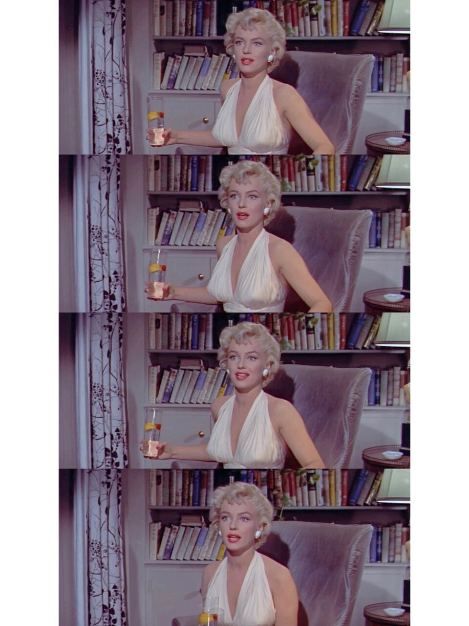 梦露《七年之痒》壁纸 做了两张壁纸 #玛丽莲梦露# #marilynmonroe