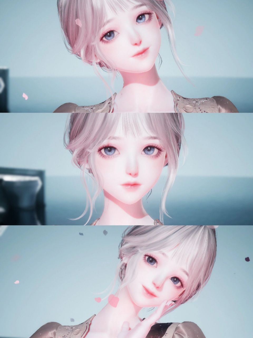 【以闪捏脸】漂亮姐姐大美酱(分享结束) 捏着捏着觉得在哪见过似的 那