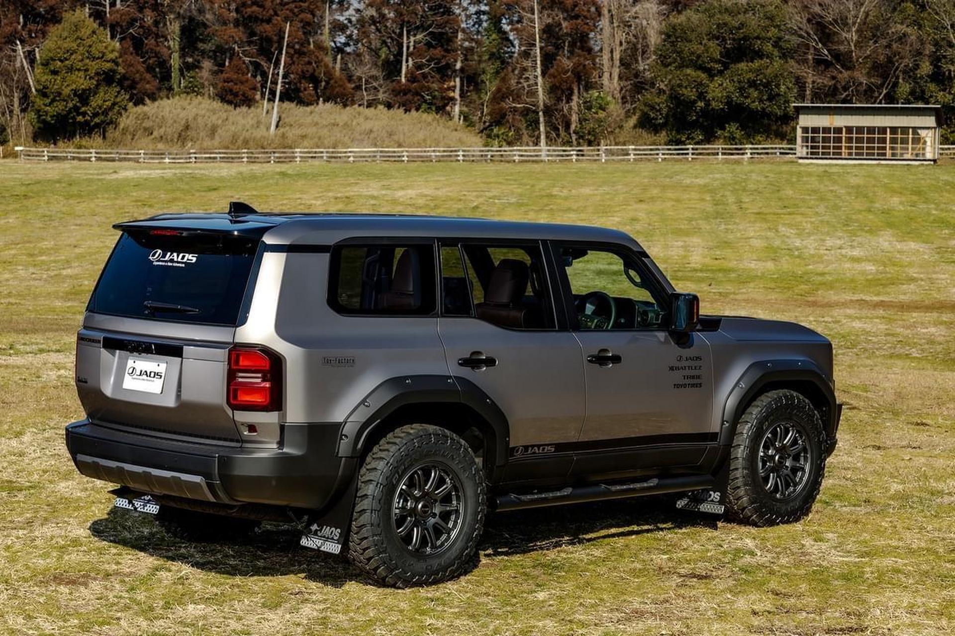 新款兰德酷路泽普拉多lc250上市以来,各品牌改装件也慢慢多了起来