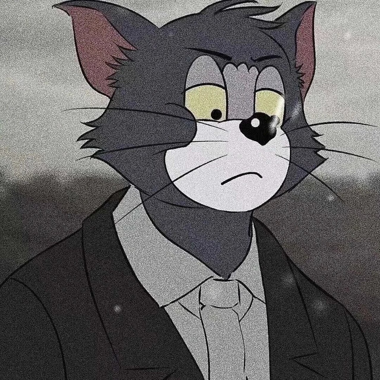 汤姆 汤姆头像|超酷的bo62y 丧气汤姆西装头像 高冷帅气的汤姆猫tom