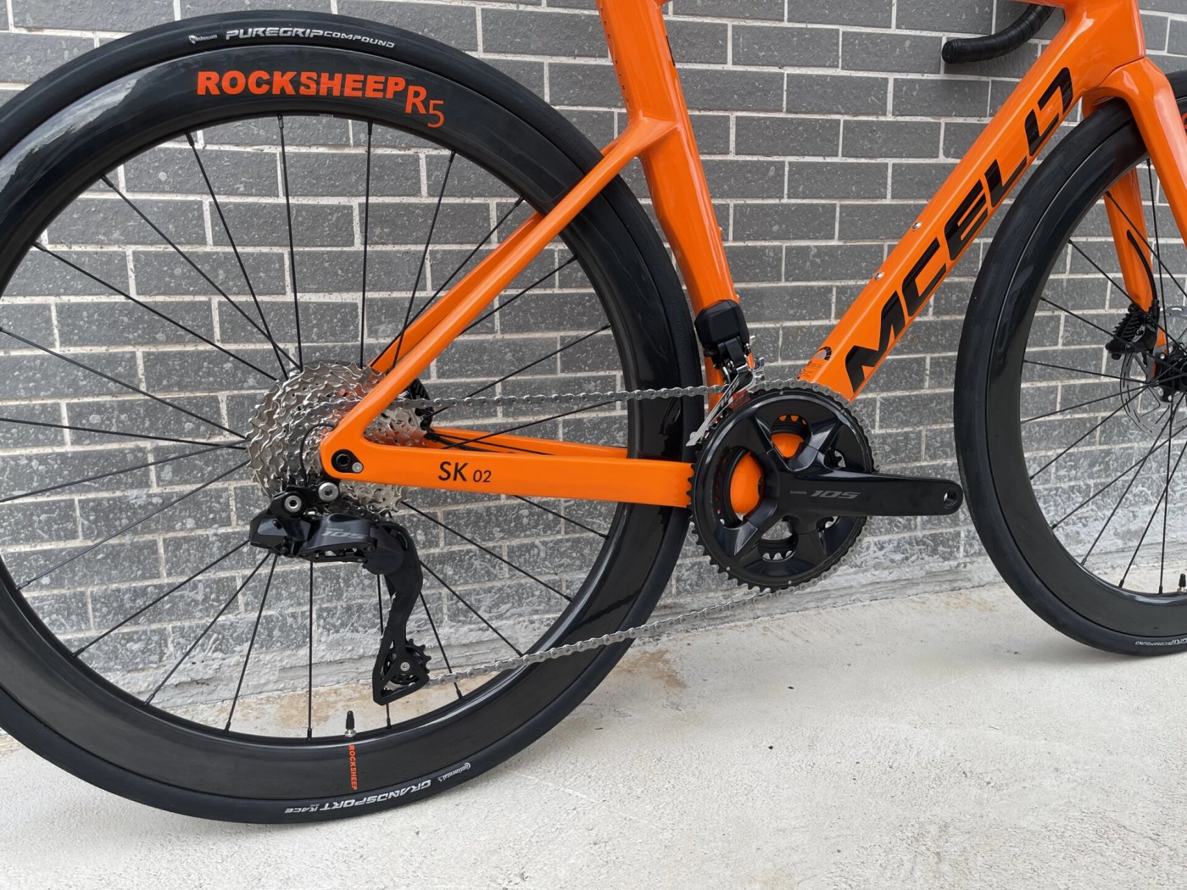 23款马克罗 mcelo sk02-7170c碟刹公路车半 23款