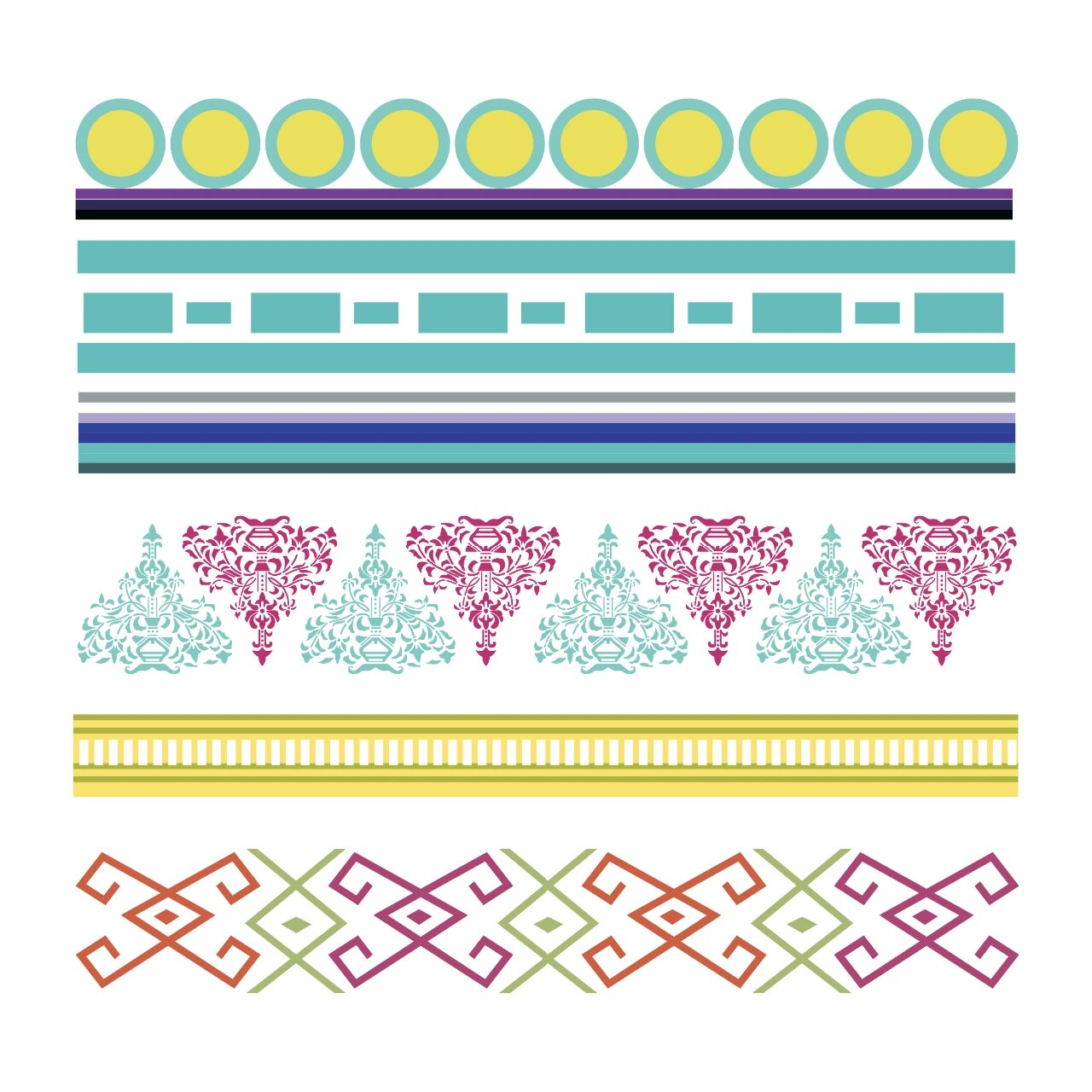 傣族传统纹样ai矢量 傣族传统纹样ai矢量