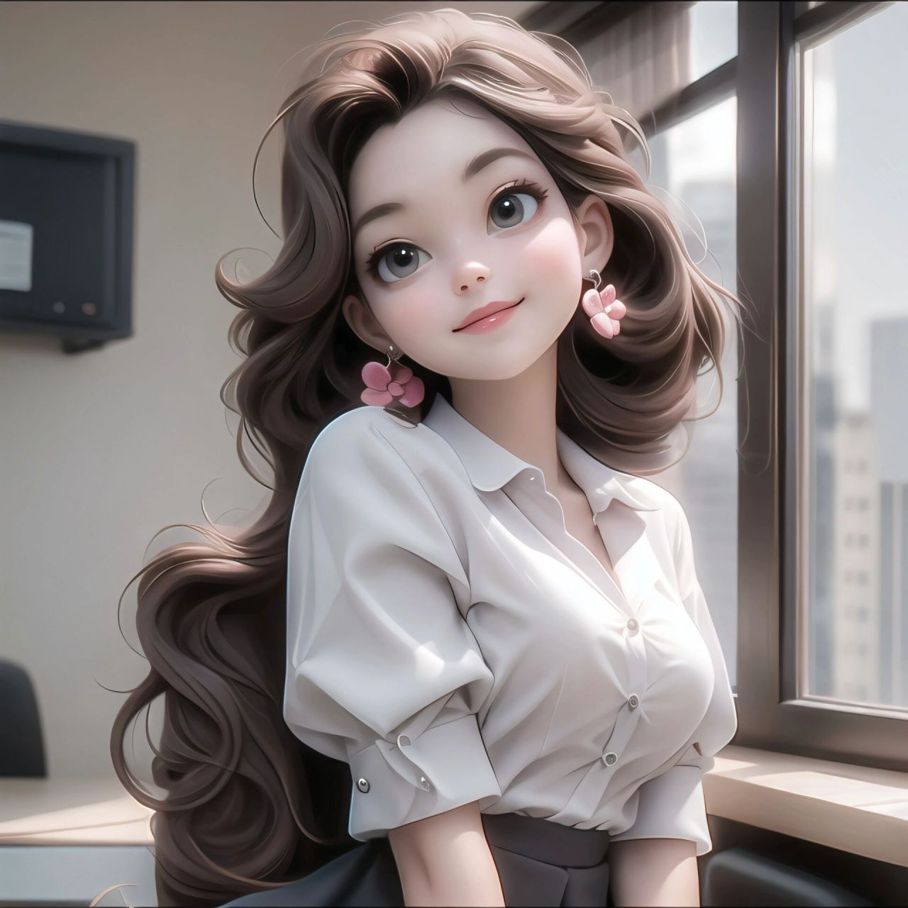 女生头像～行政办公篇