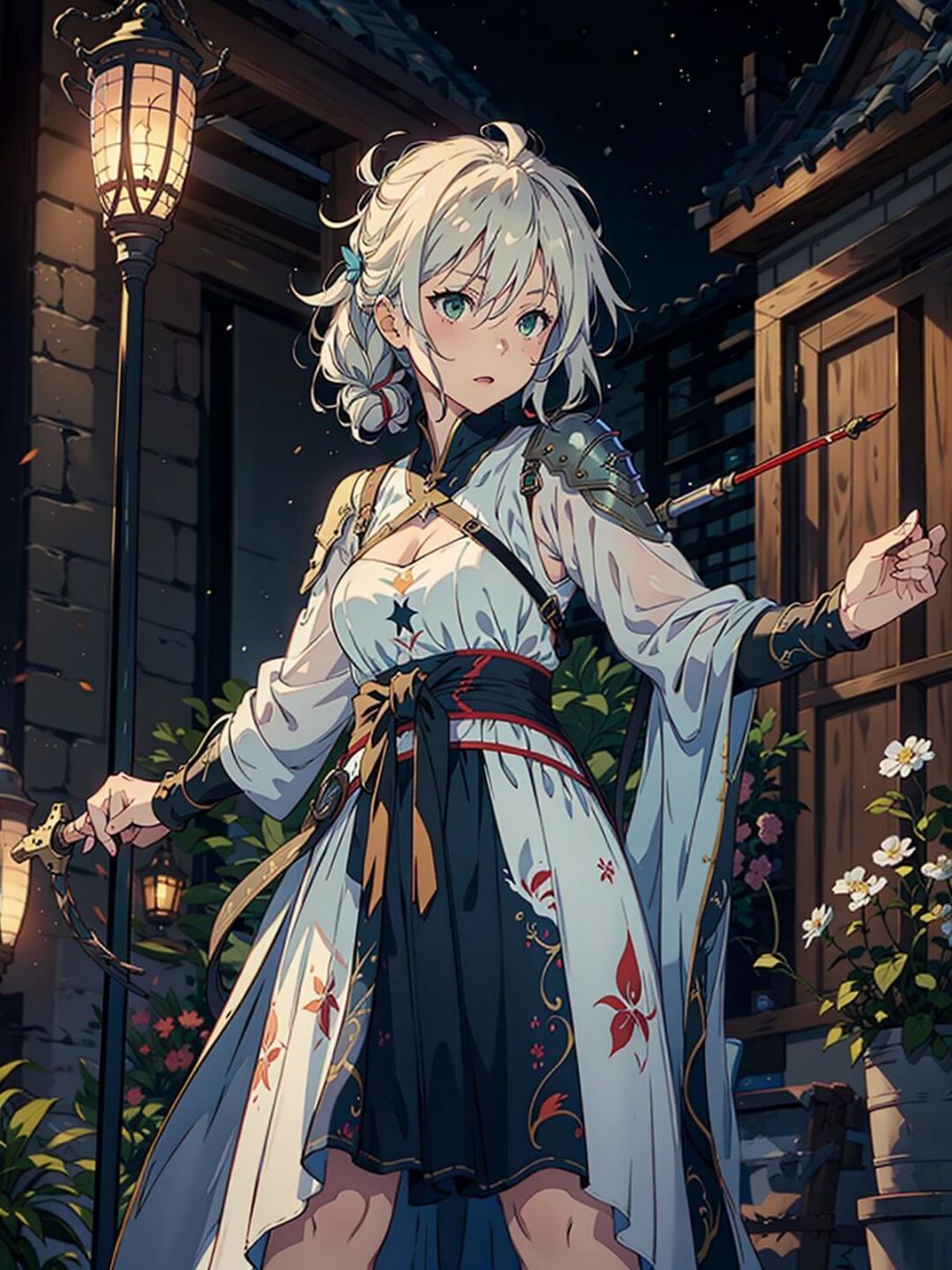 战斗少女小林 #动漫壁纸# #插画师分享# #二次元动漫壁纸# #插画师