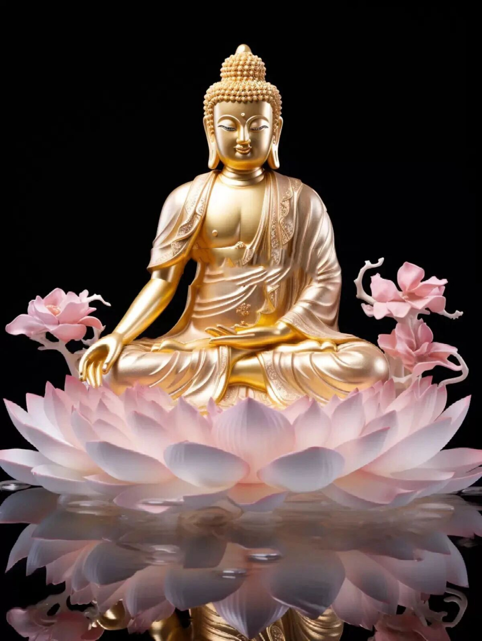 宁静禅意:佛像壁纸之祥和 慈悲与智慧:佛陀教导众生要具备慈悲与智慧