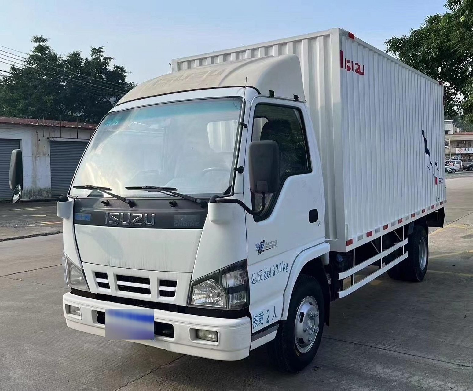 五十铃4k 2017年上牌,国五,标准车厢