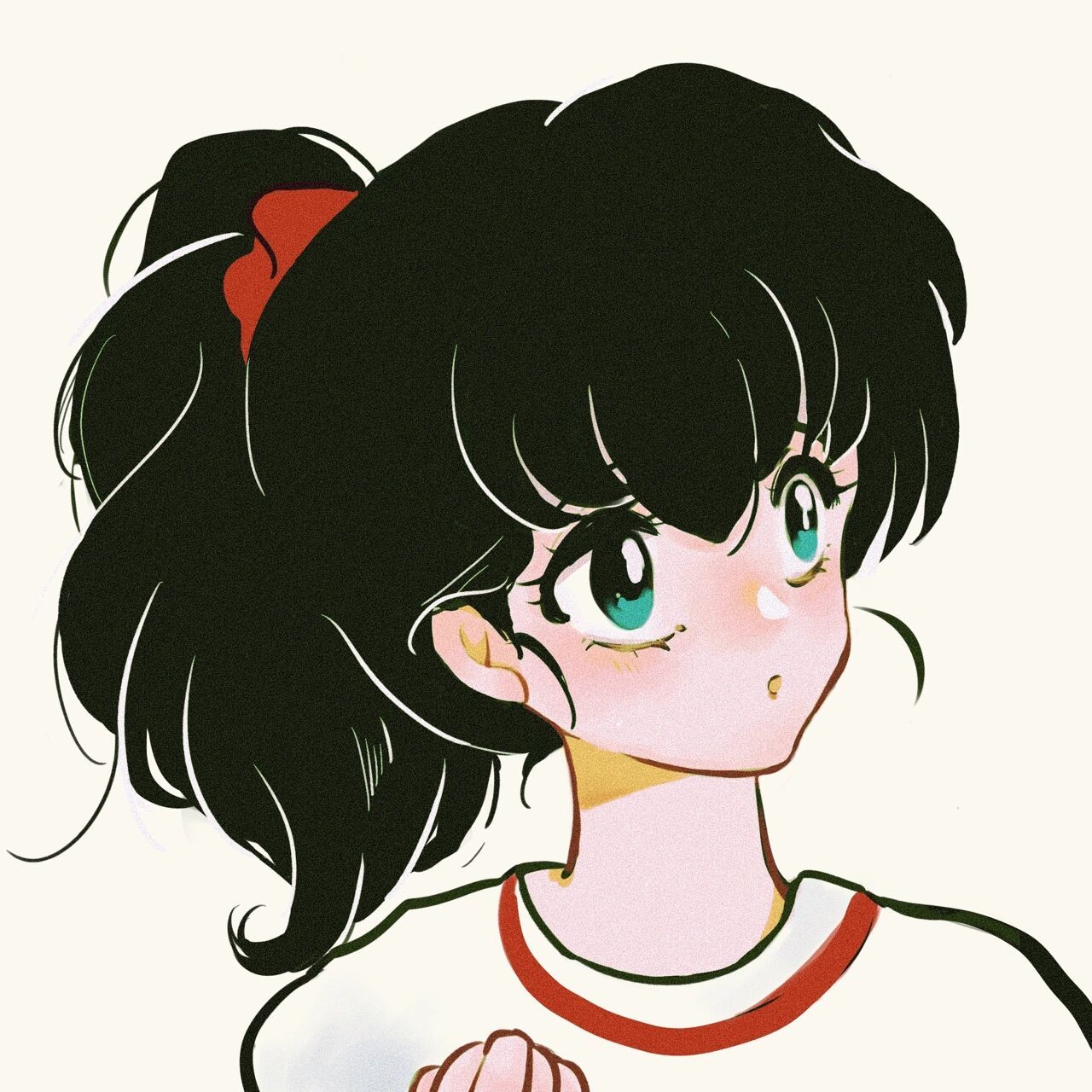 犬夜叉|戈薇头像 多图   画了两天 激情为爱发电 女鹅太可爱了!