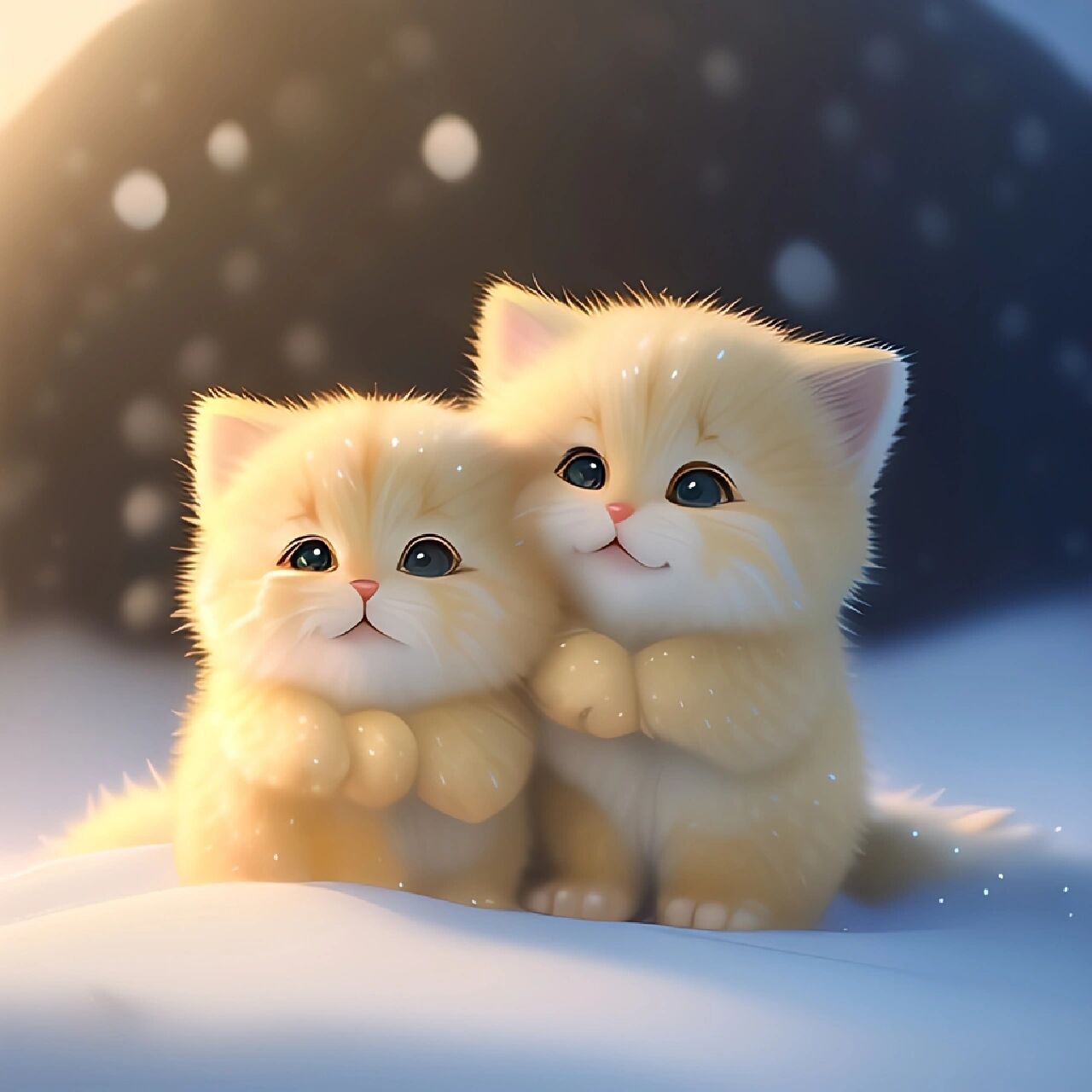 萌萌小猫咪来喽