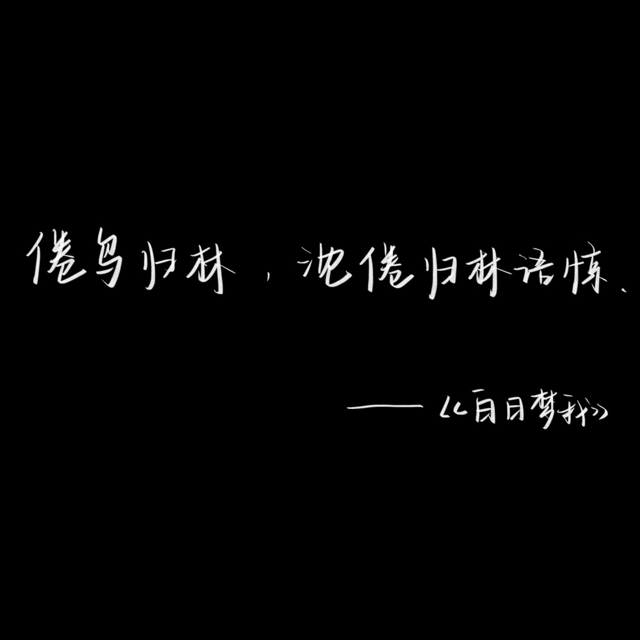 小陈书摘07《白日梦我》 倦鸟归林 沈倦归林语惊 #白日梦我