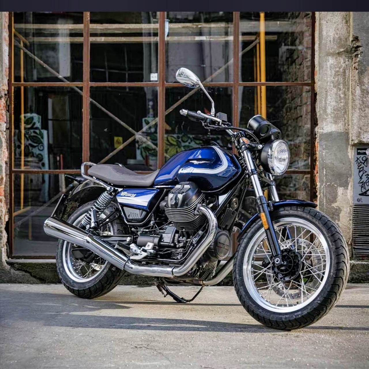 摩托古兹750v7 racer  v7 special v7 850ii stornello原厂刹车片升级