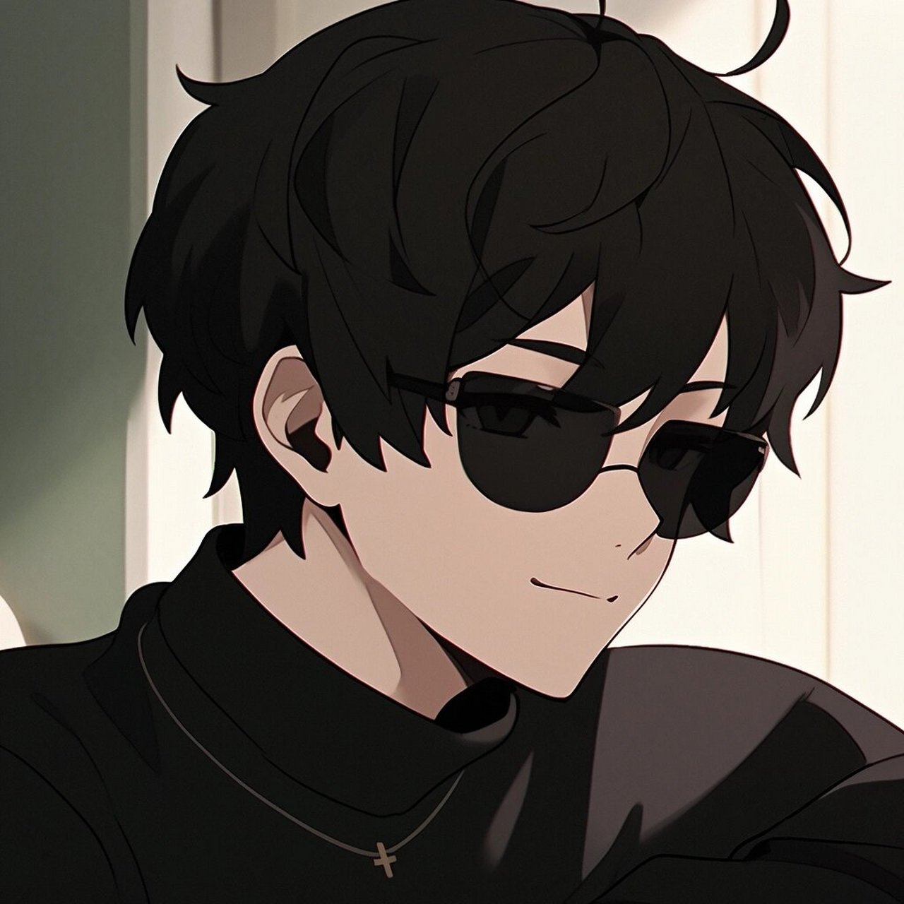 酷男生头像:墨镜一戴,谁都不爱(a版)