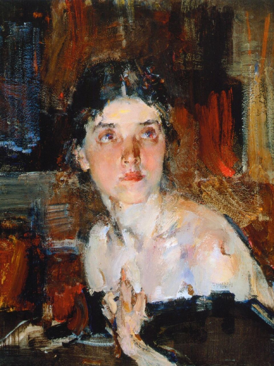 名画欣赏(215/365)|尼古拉费欣笔下的美人 尼古拉费欣笔下的美人丰富