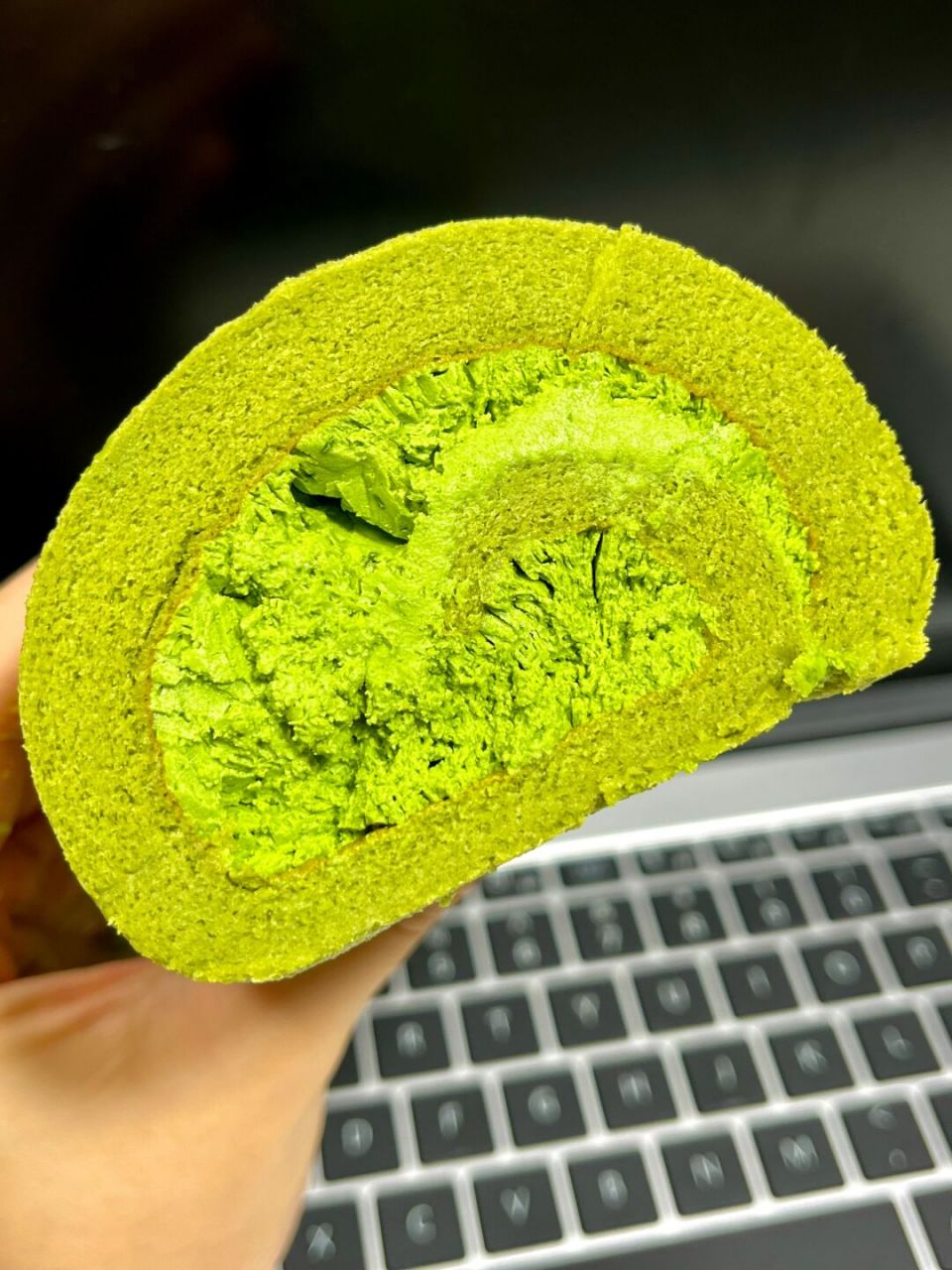 抹茶蛋糕卷 抹茶冰面包 到手才85.9米! 抹茶脑袋真滴快乐起飞!