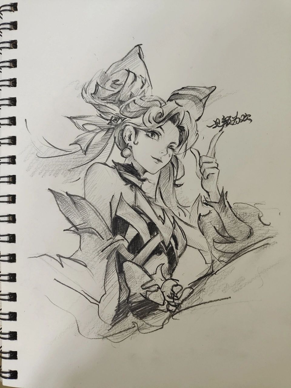 孙尚香·蔷薇恋人 9015:卡西米尔铅笔,素描本