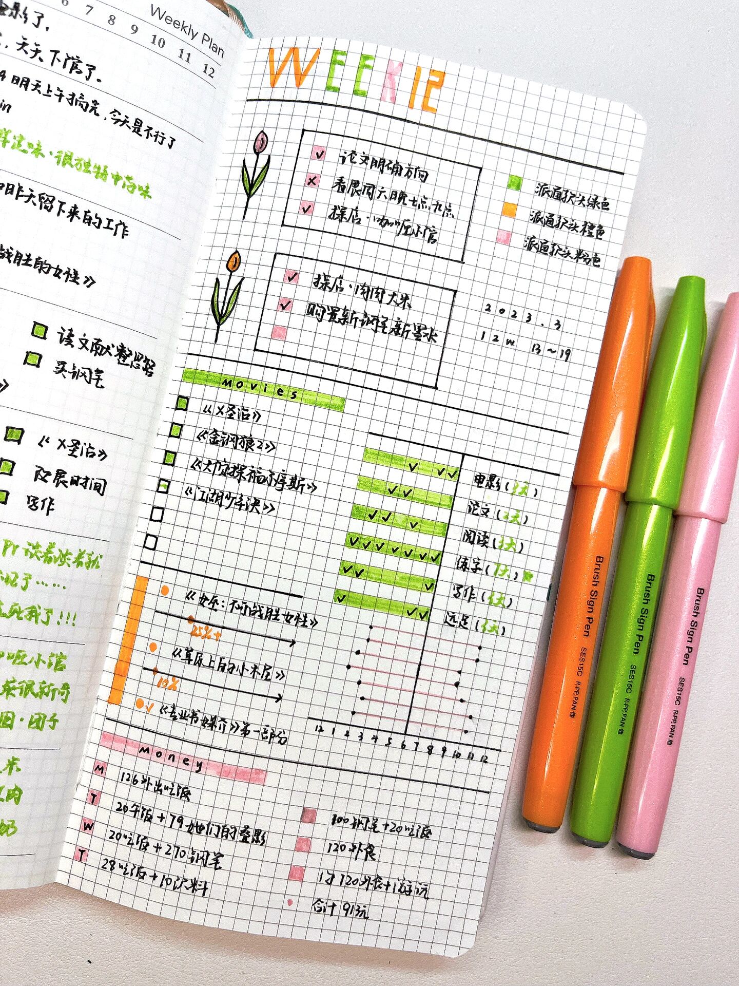 📗weeks排版 春日郁金香🌷