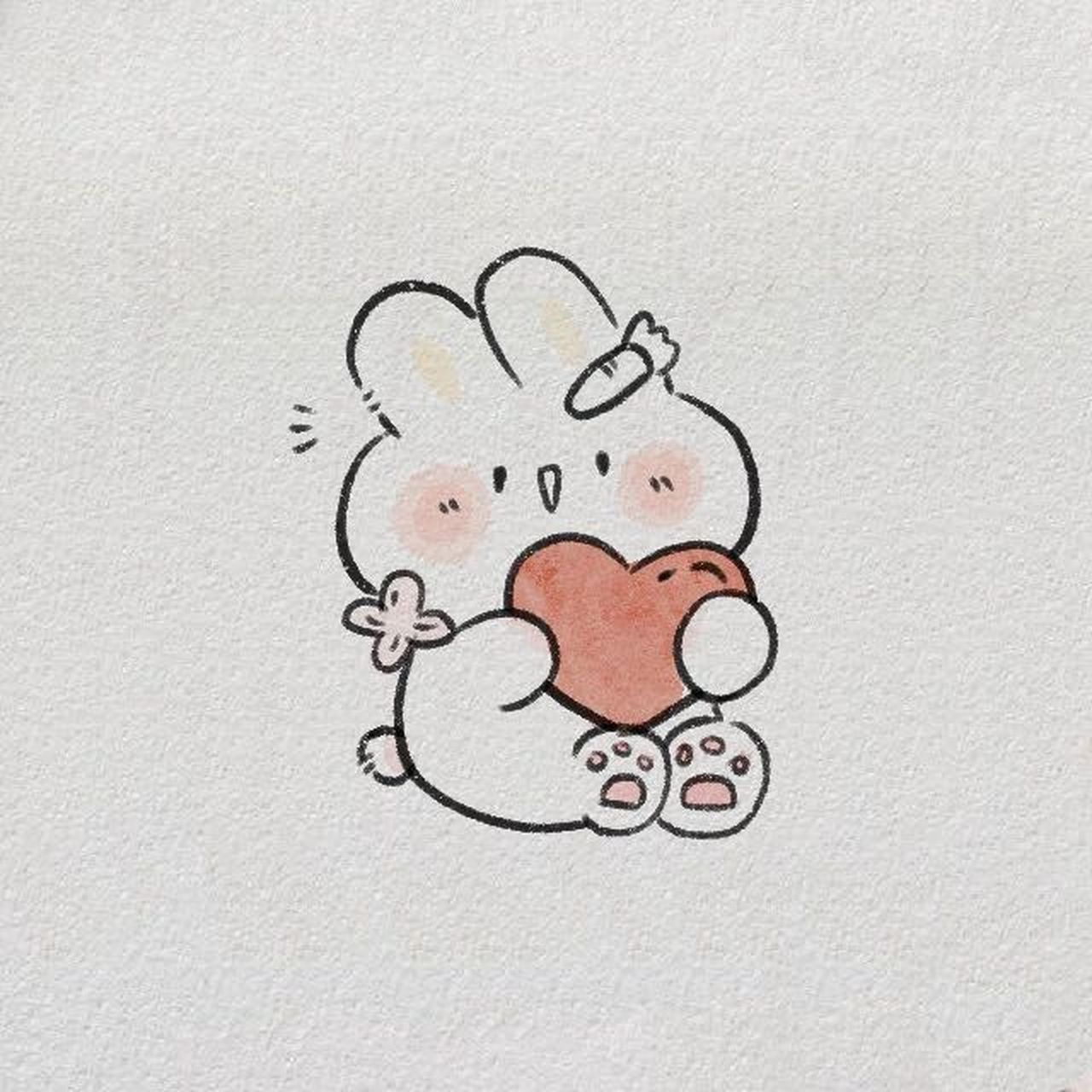 简笔画大全～ 奶油兔简笔画教程～ #简笔画教程# #简笔画# #可爱简笔