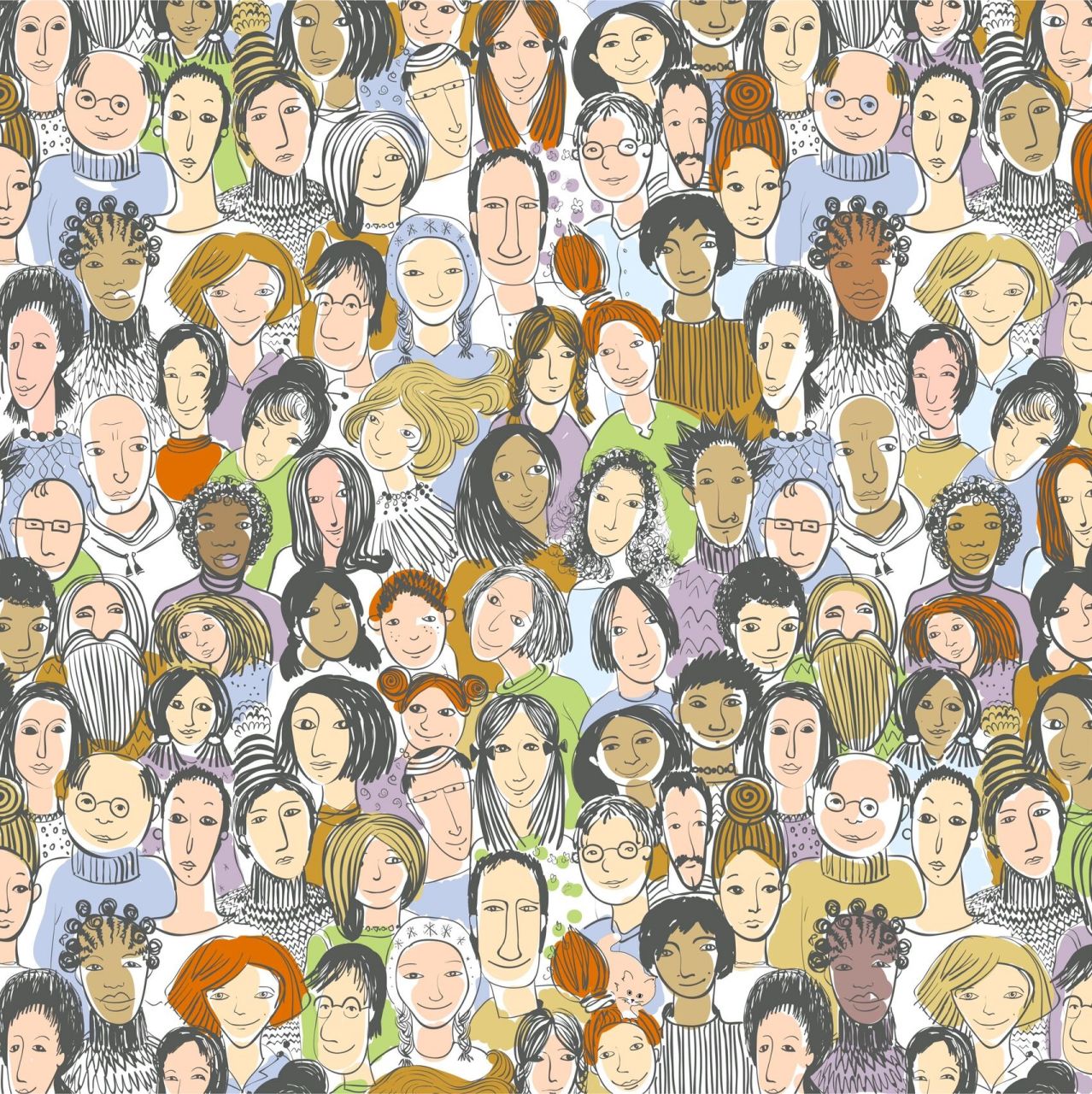 你能30秒找到那只猫吗? 考眼力的的时刻到了.30秒找出一只猫.