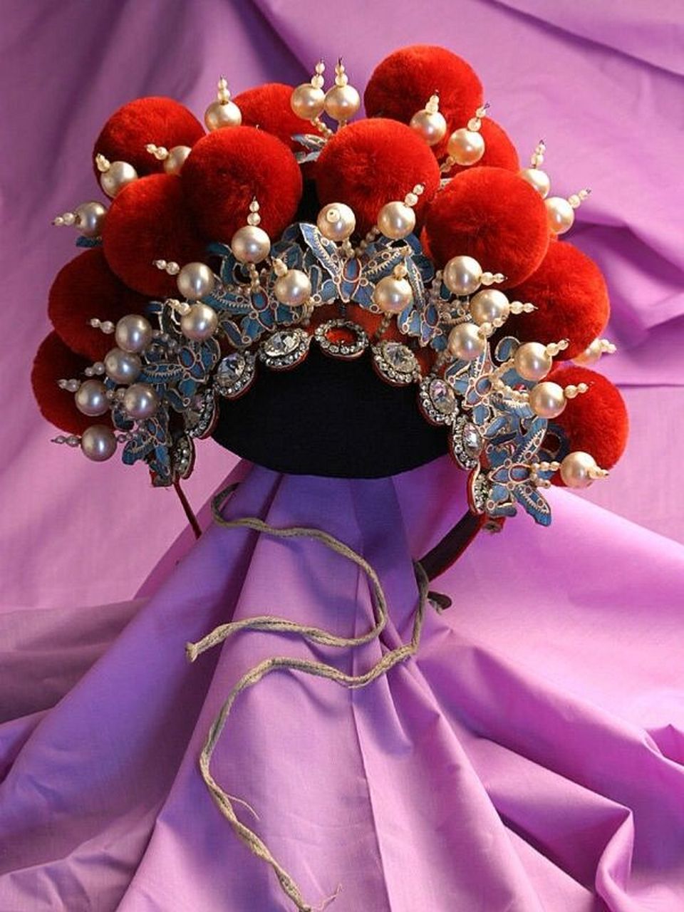 绘画参考# 戏曲头饰(点开内有多图)