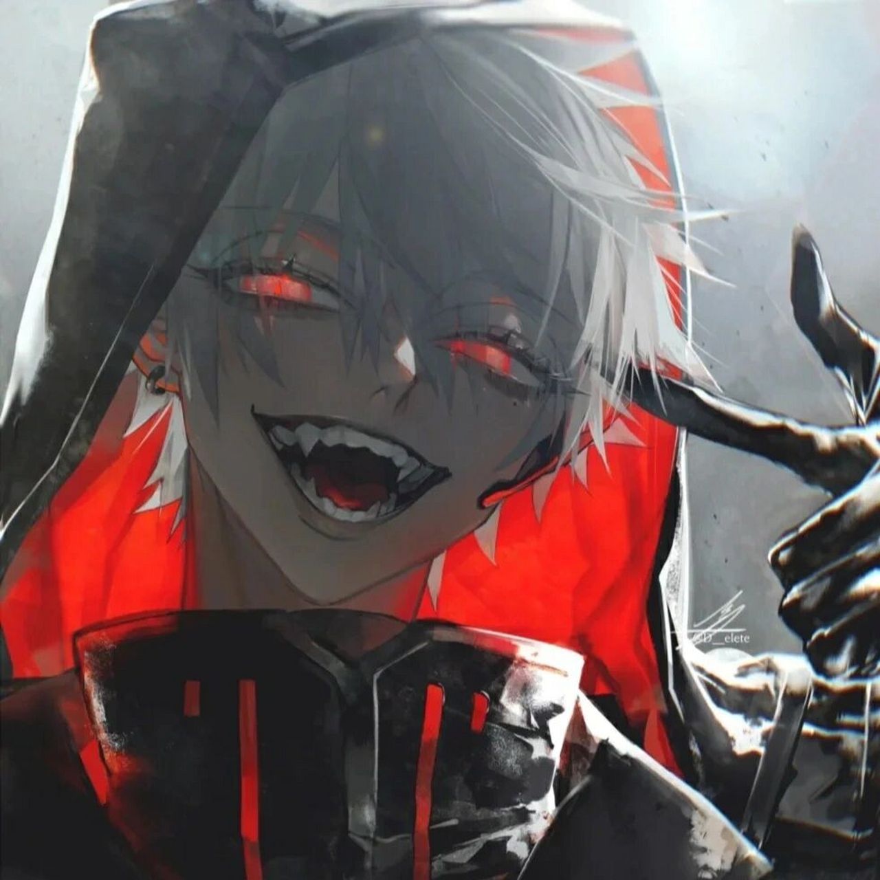 病娇系列头像! 礼貌拿图嗷