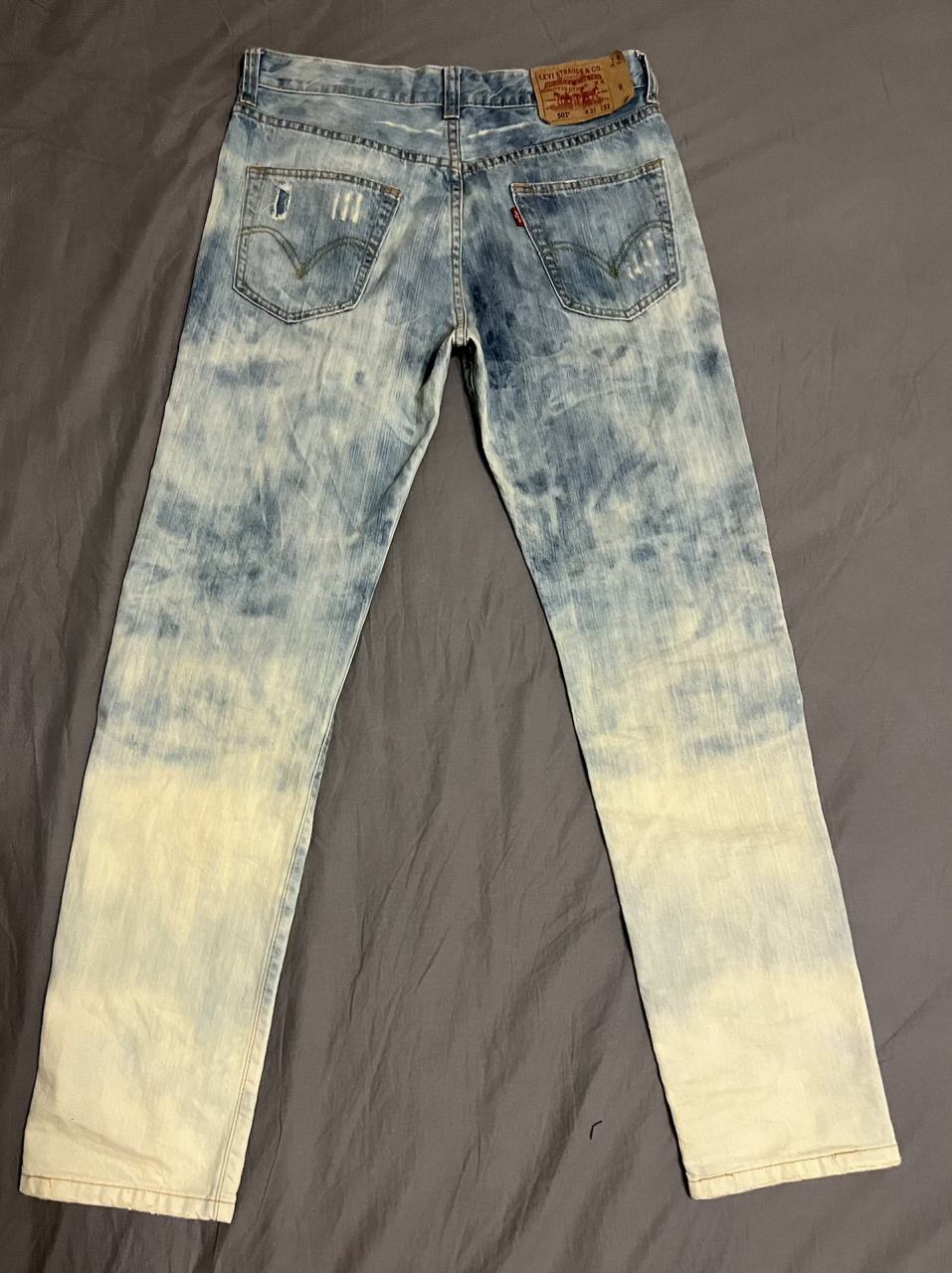 克罗心牛仔裤 levis vintage chrome hearts levis501 vintage chrome