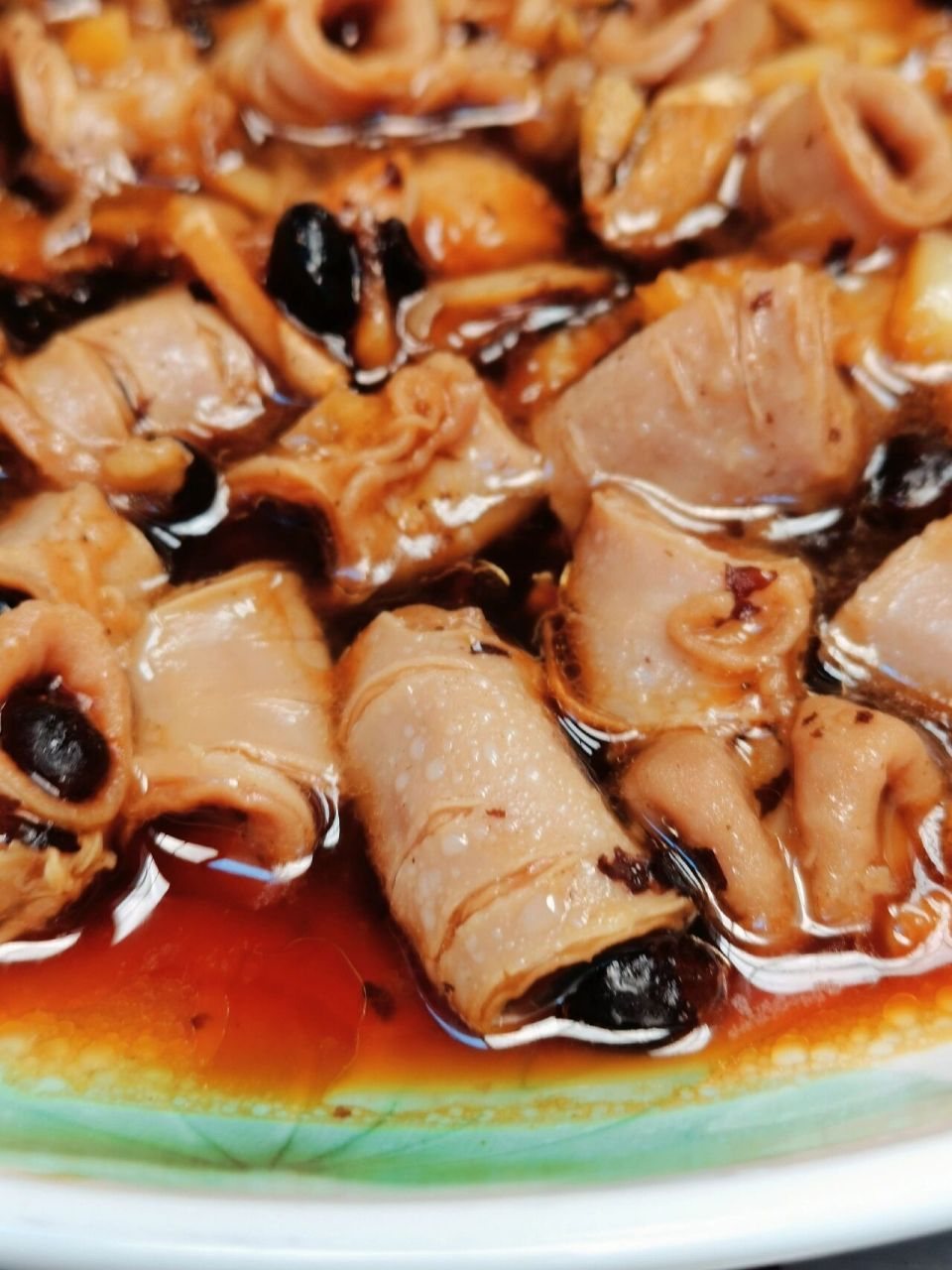 家常菜:豉汁蒸粉肠! 材料: 粉肠(14米),豆豉,调味料 … 过程: 1.