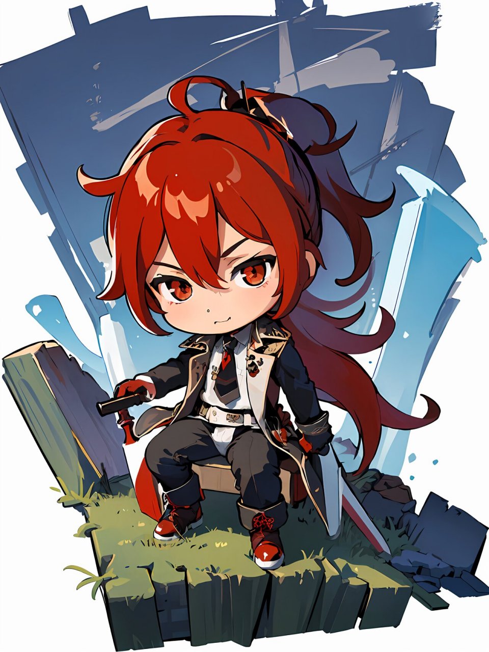 但是复古q版! 蒙德城的迪卢克,应约而来.