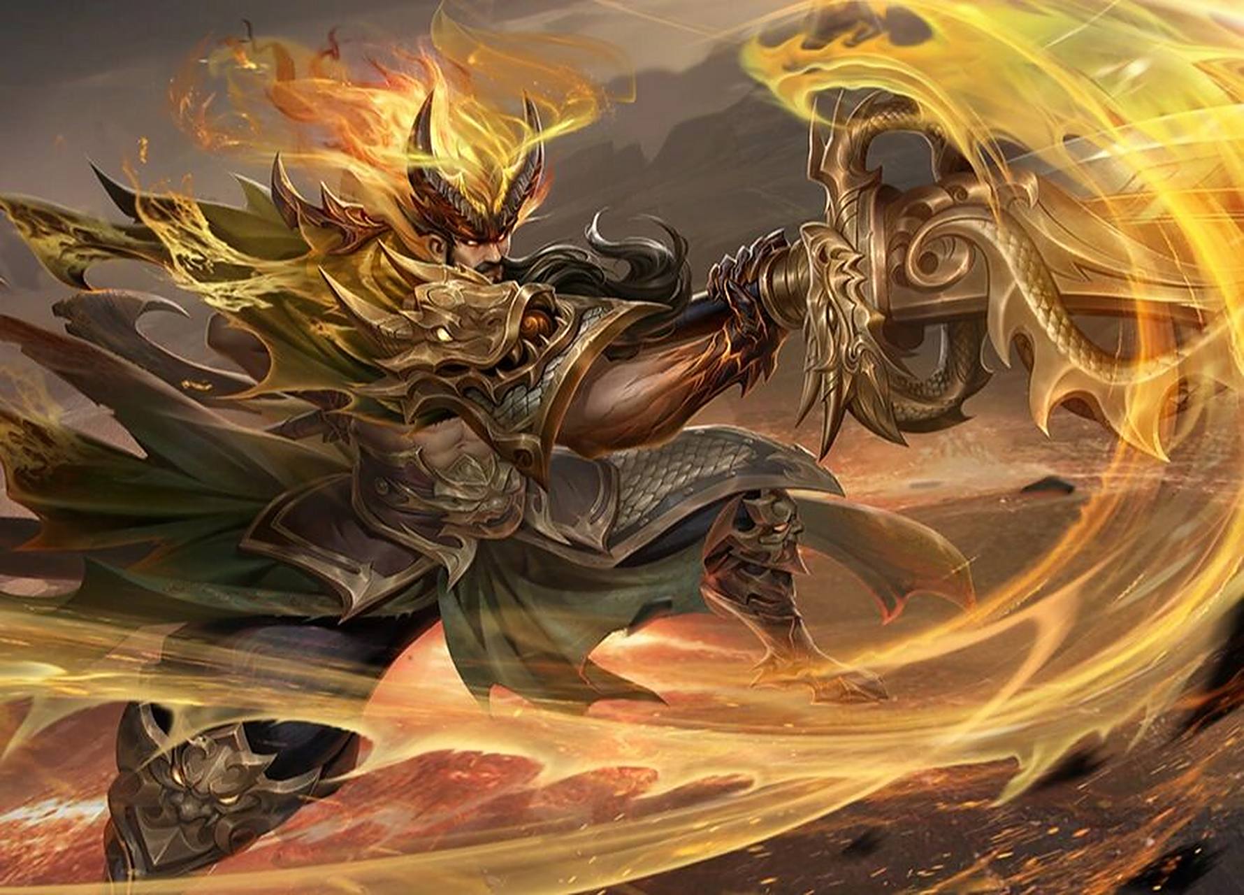 武圣关羽各种霸气图