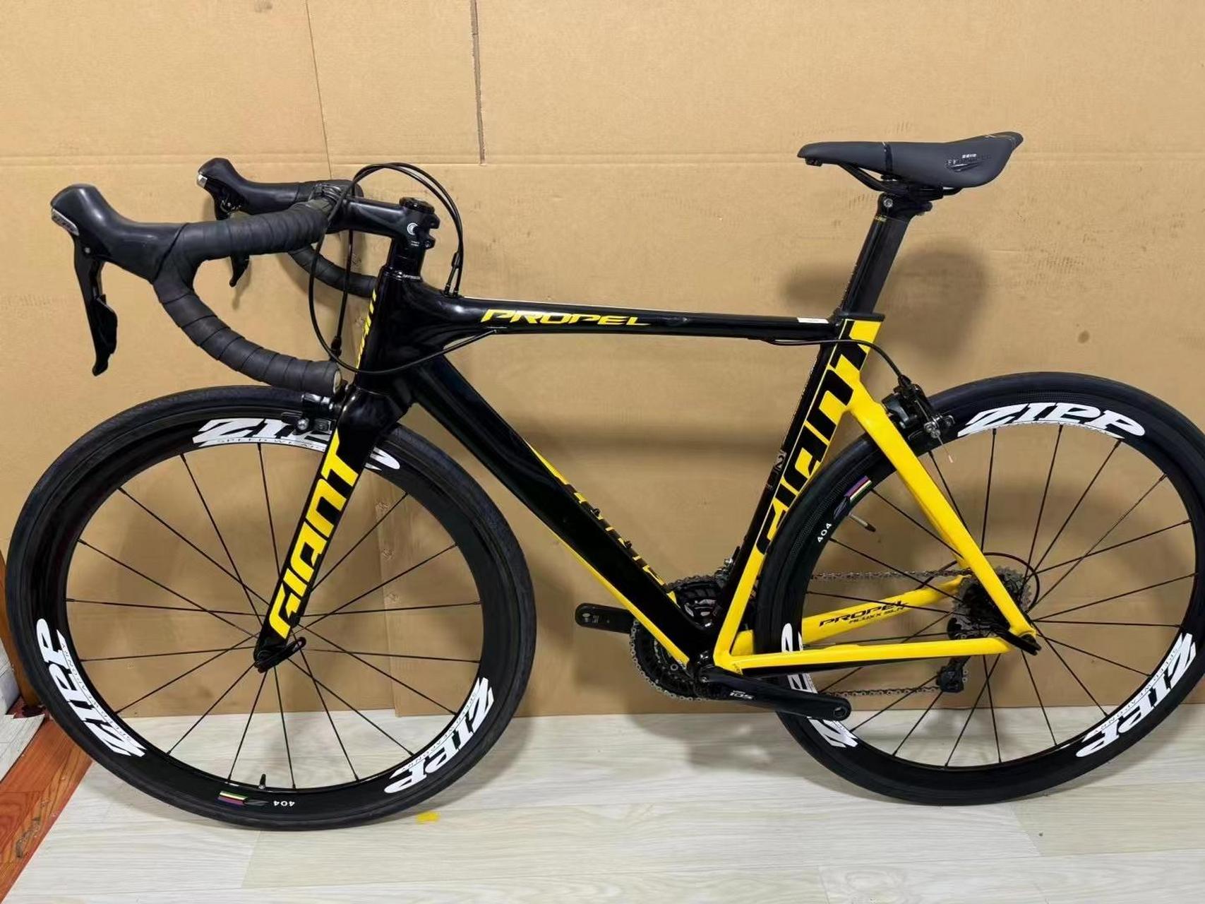 捷安特pp slr2公路自行车 顶级铝架 碳纤维坐管 碳纤维前叉 禧玛诺105