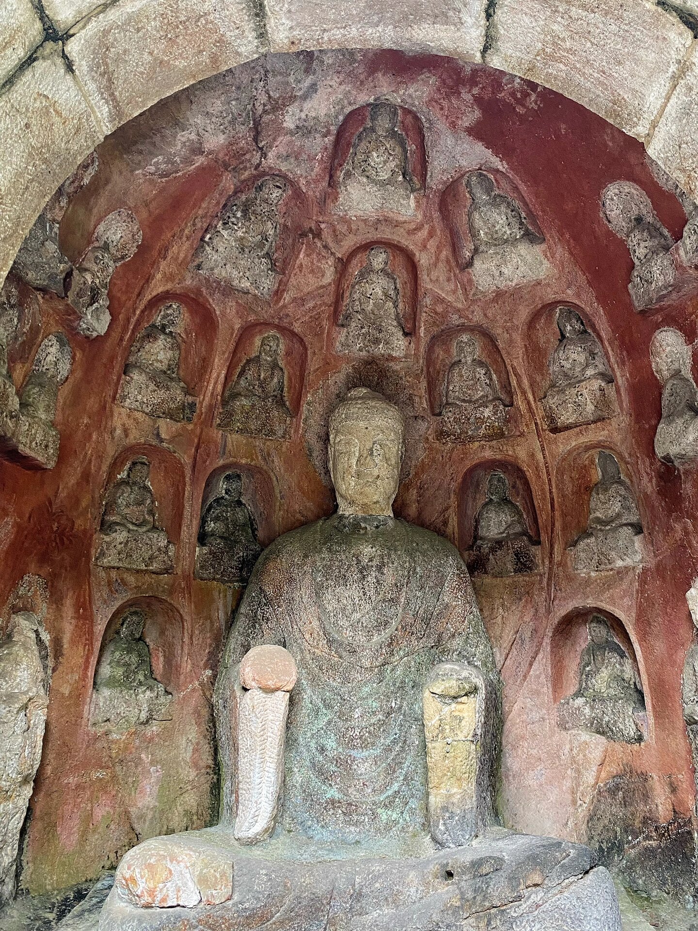 99%南京人都不知道的南朝"千佛崖石窟"6015 95千佛崖石窟距今