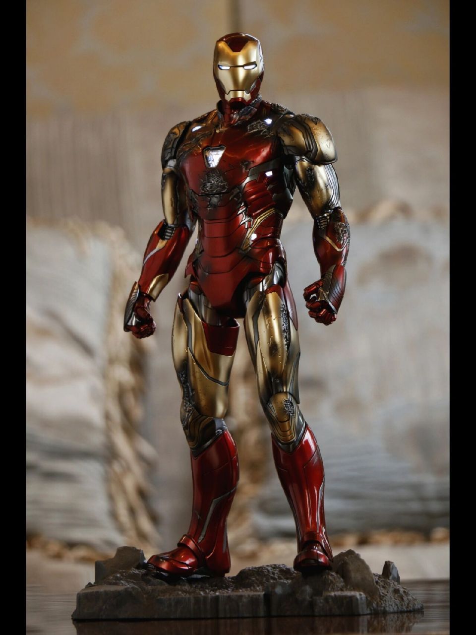 hottoys mk85 战损版 #hottoys# #钢铁侠