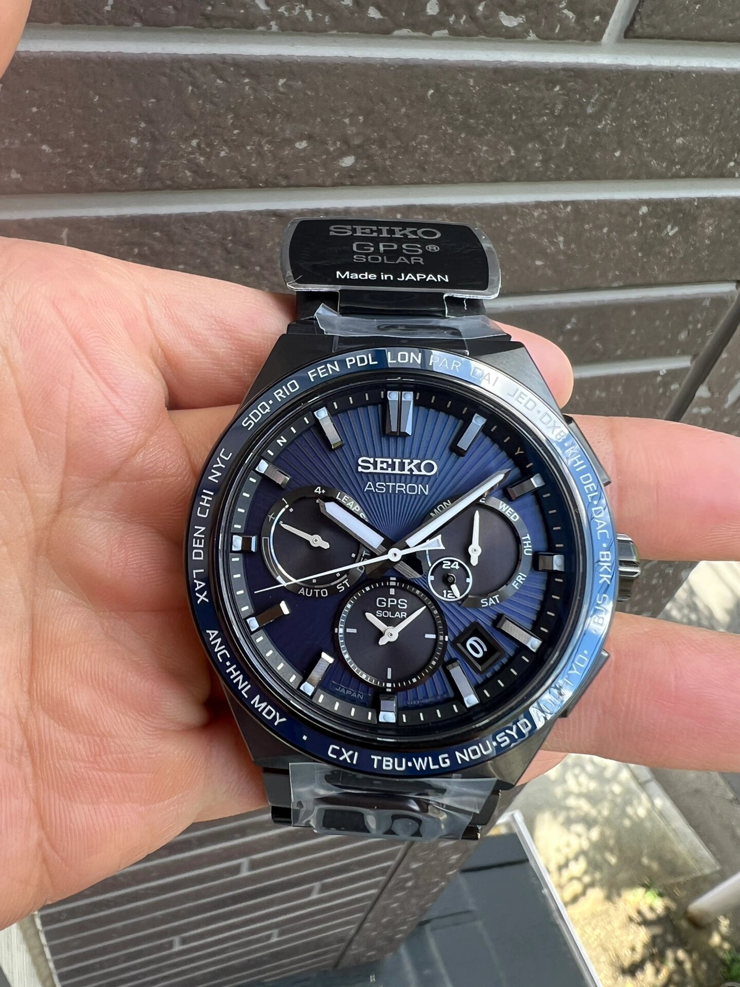 seiko精工astron系列 精工光动能电波