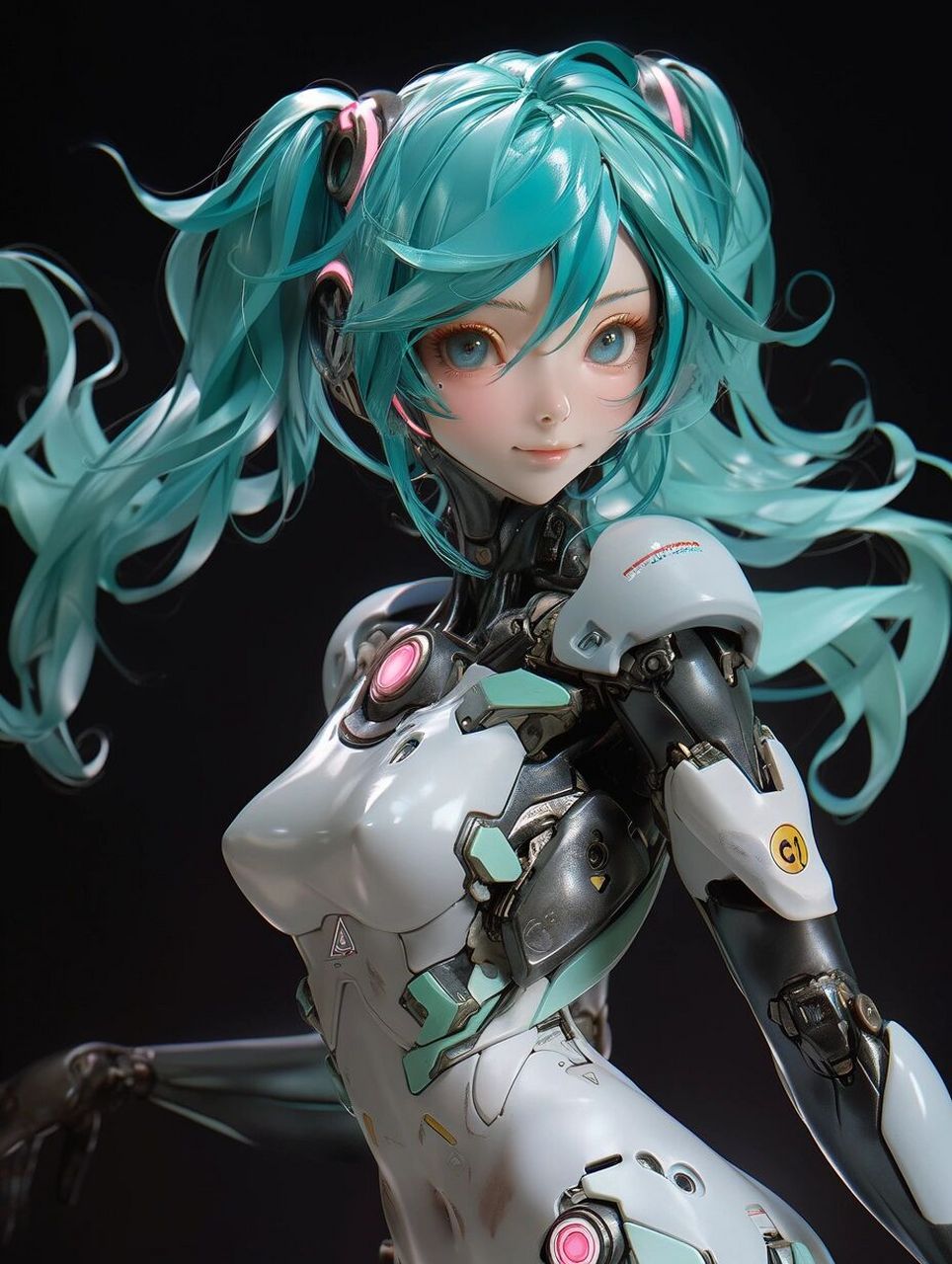 ai机甲 | 机械初音 希望官方看到能出实体哈哈!