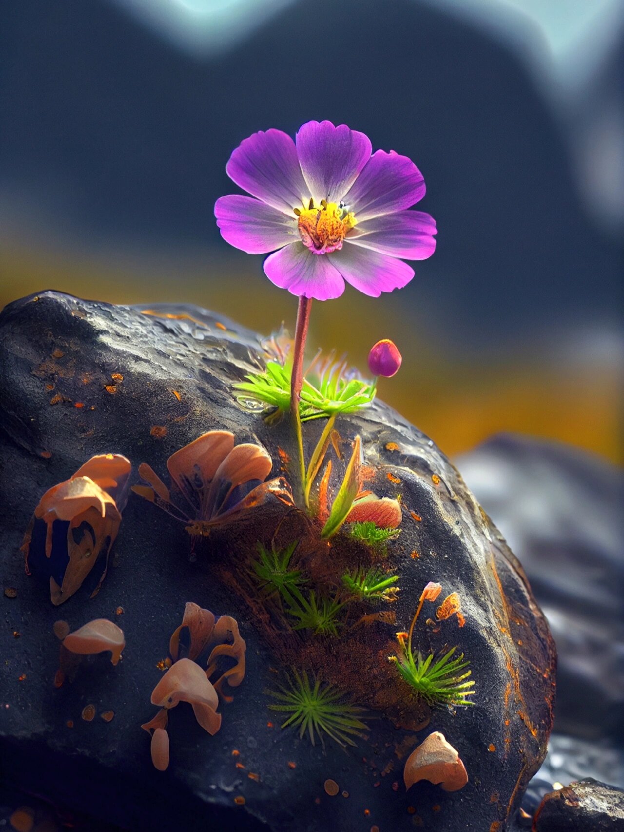 石缝花