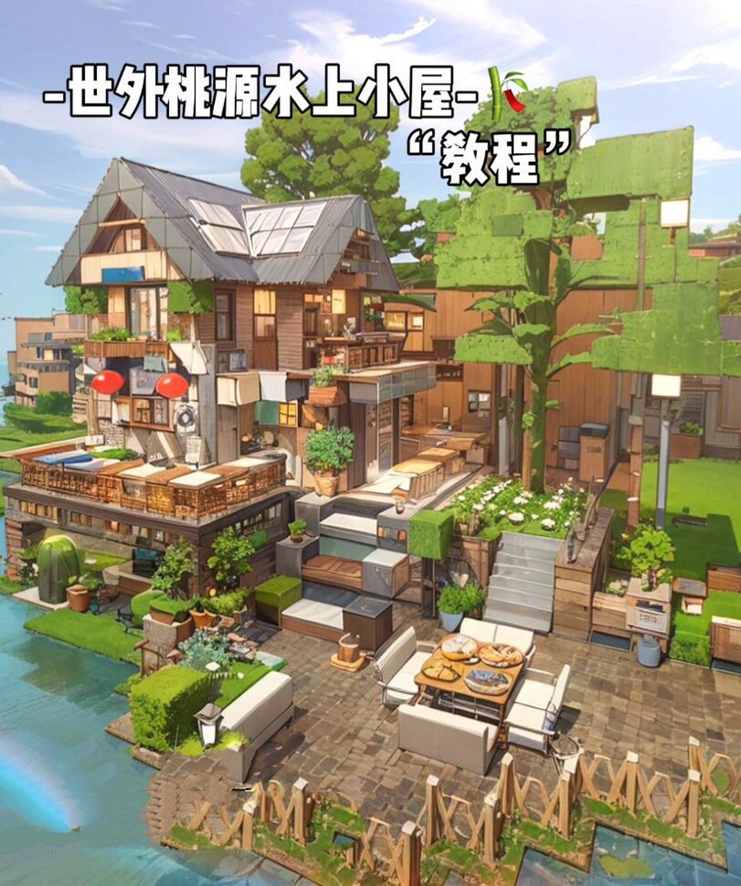 迷你世界超好看的房子教程