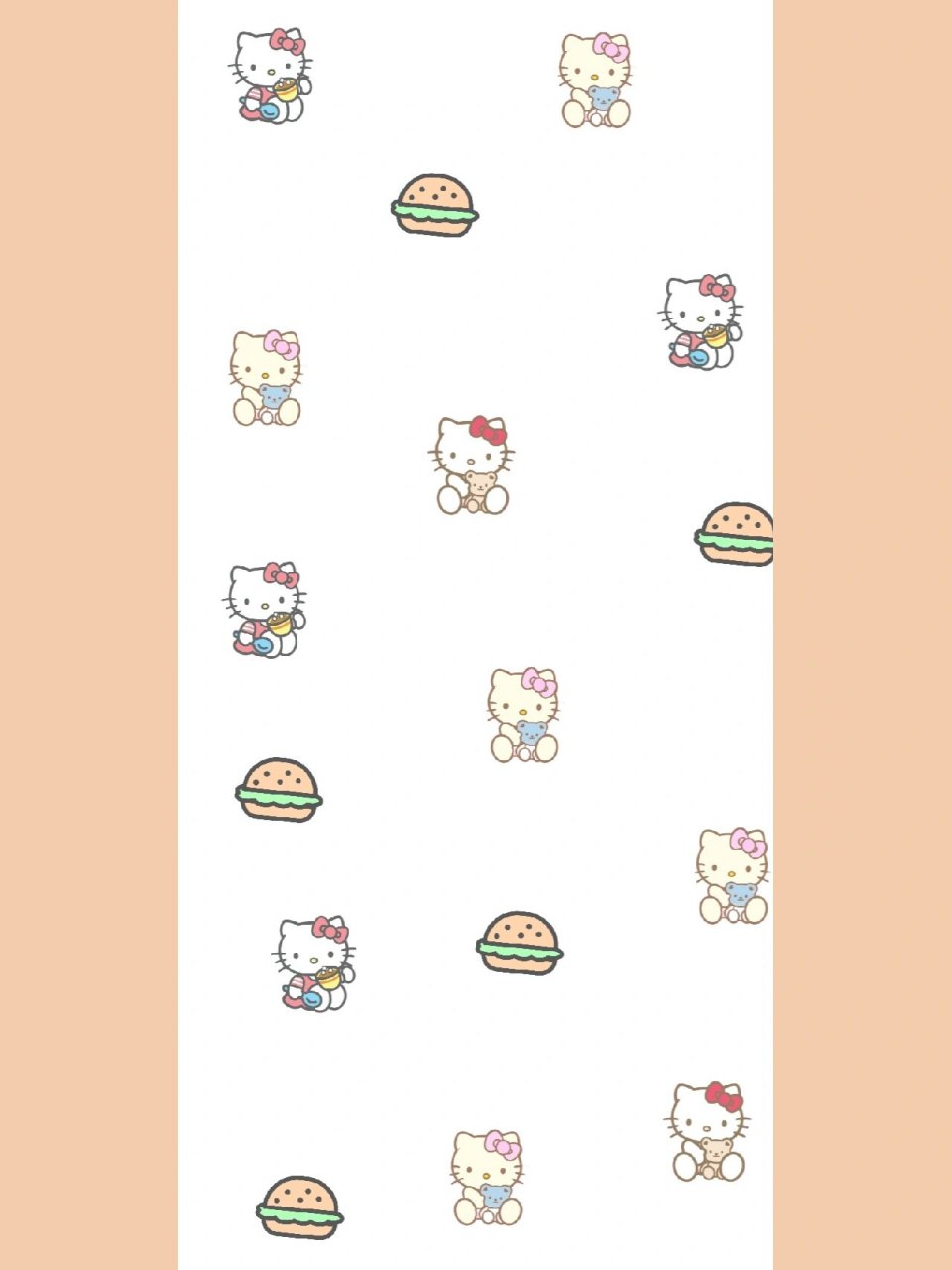 kitty猫壁纸来喽 壁纸 聊天背景图 喜欢的姐妹戳戳屏幕哦