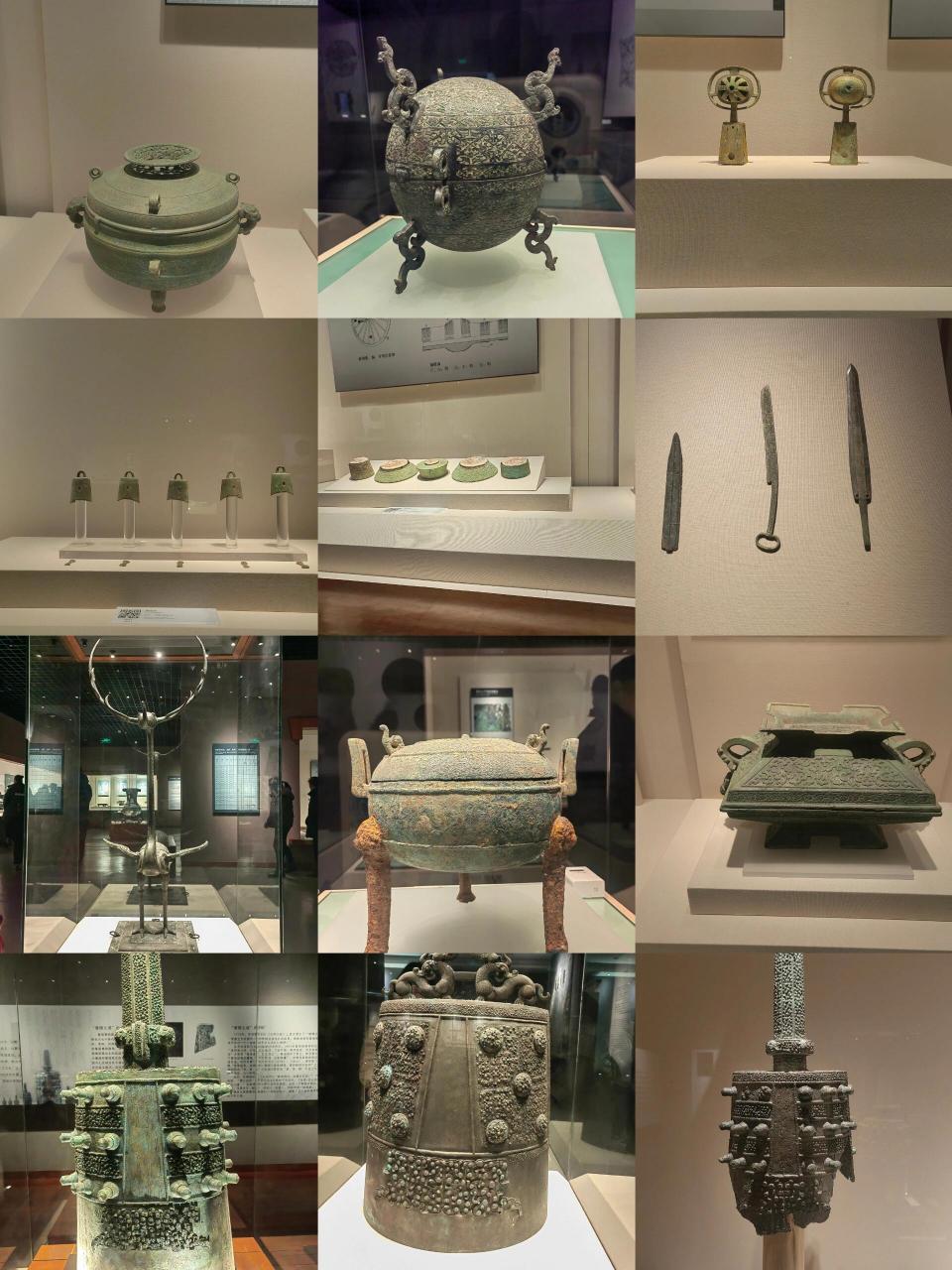 曾侯乙的快乐,随州市博物馆 汉东大国—随国(曾国),各种青铜器具,龙纹
