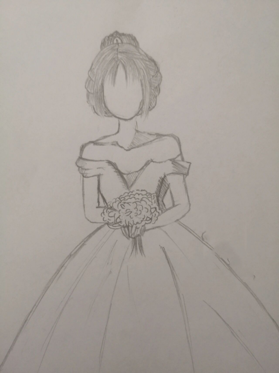 模仿大佬画画的第二天 模仿大佬画画的第二天,裙子上的褶皱是实在不爱