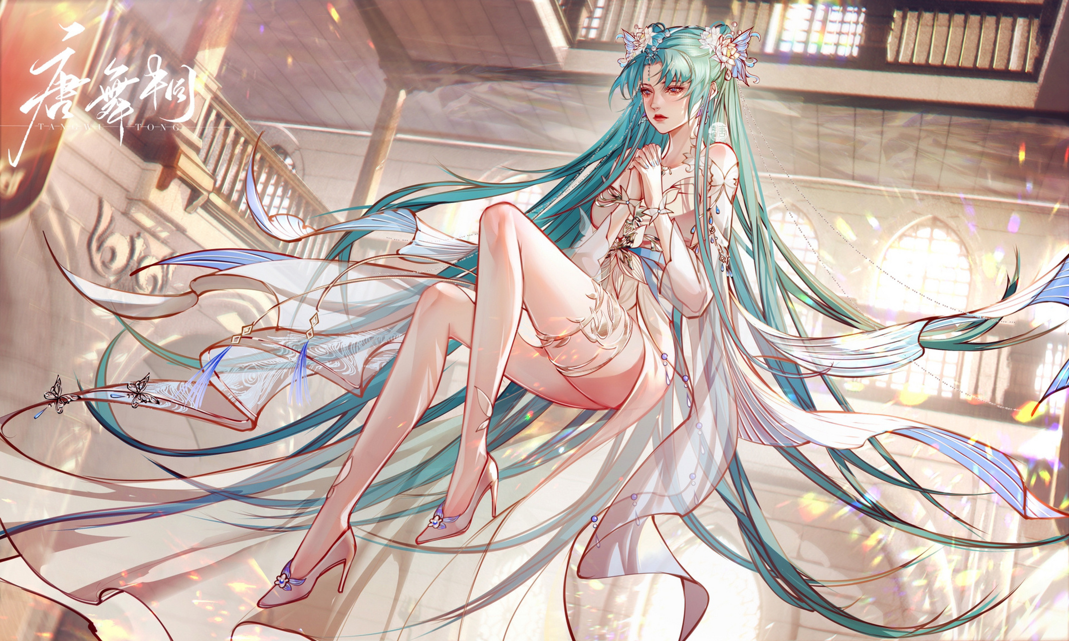 唐舞桐|新年贺图 92〖新年壁纸 || 神兮扶宁〗 庙里烟火旺盛 众生