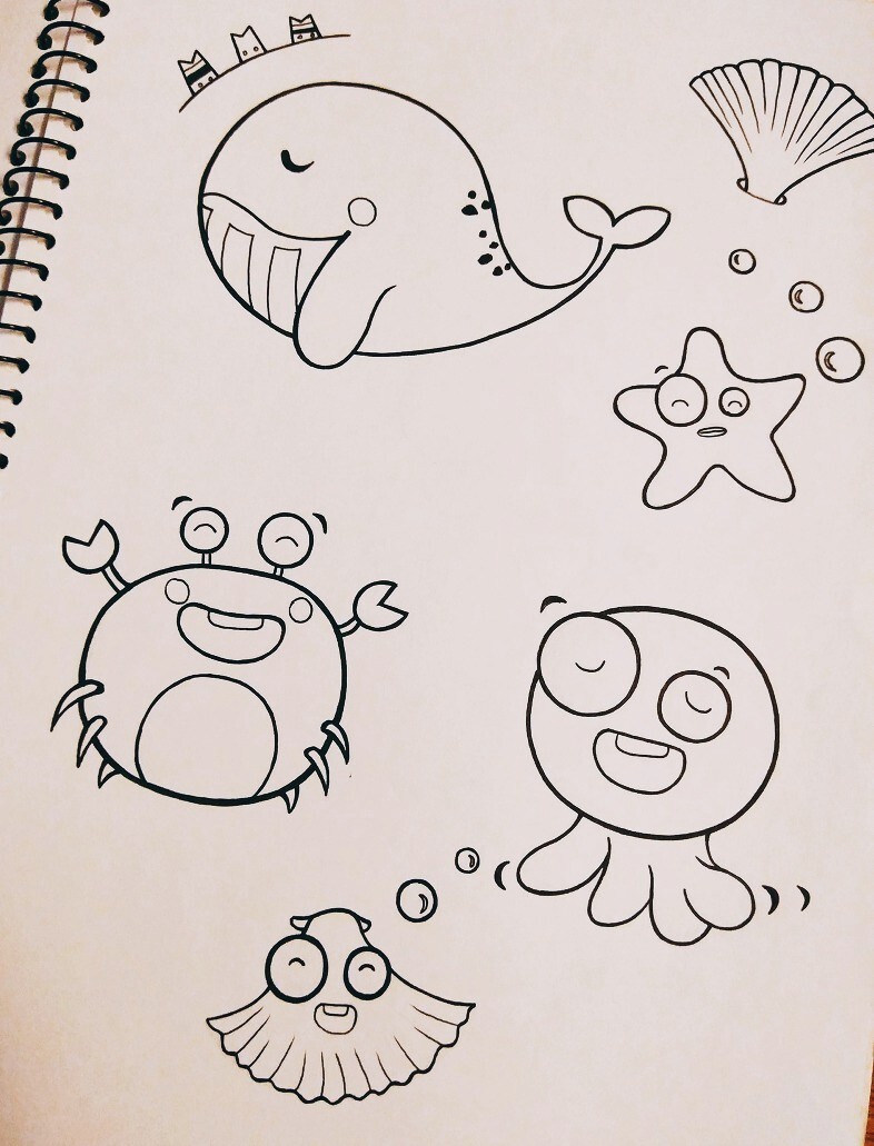 q版小动物学起来 #简笔画