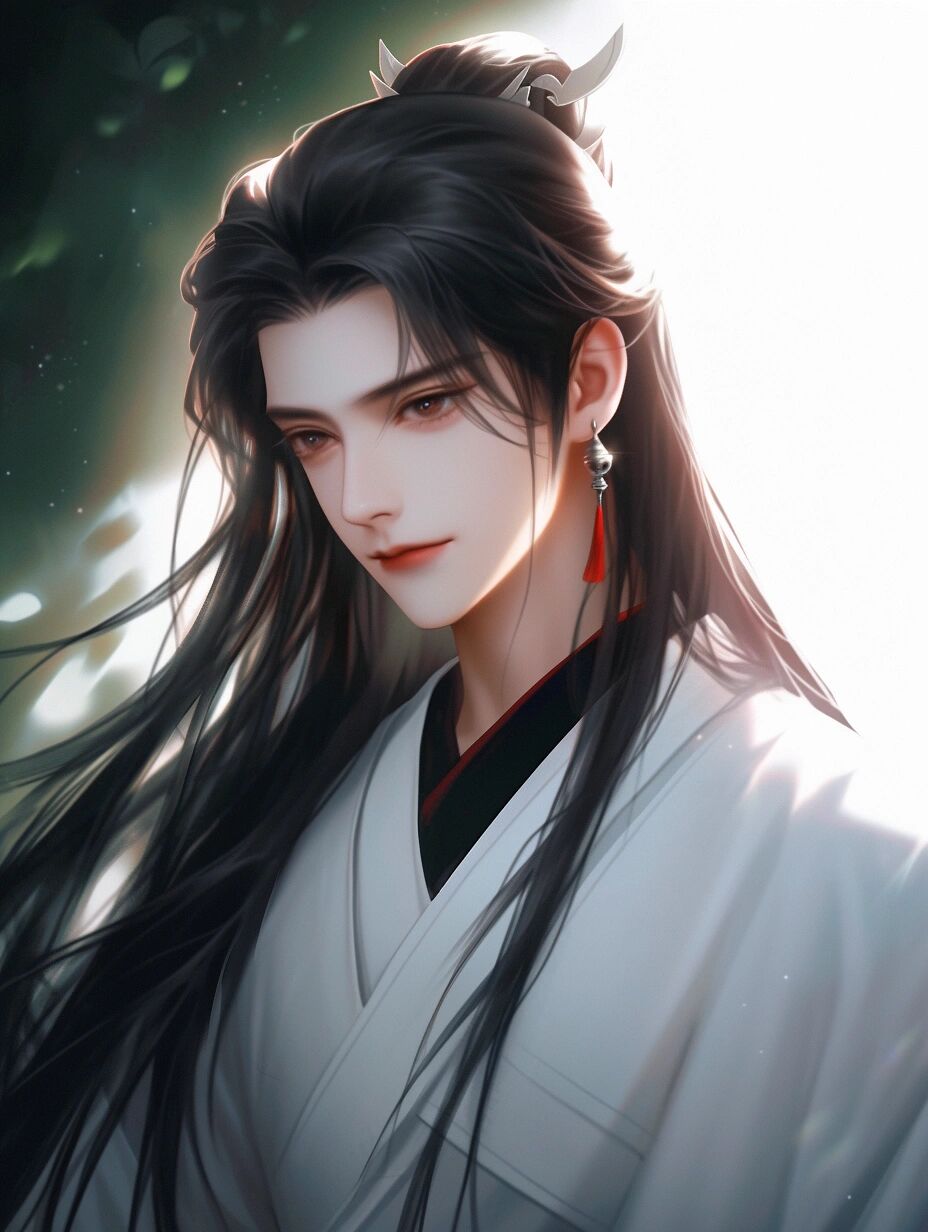 古风青衣美男子·男头·古风头像